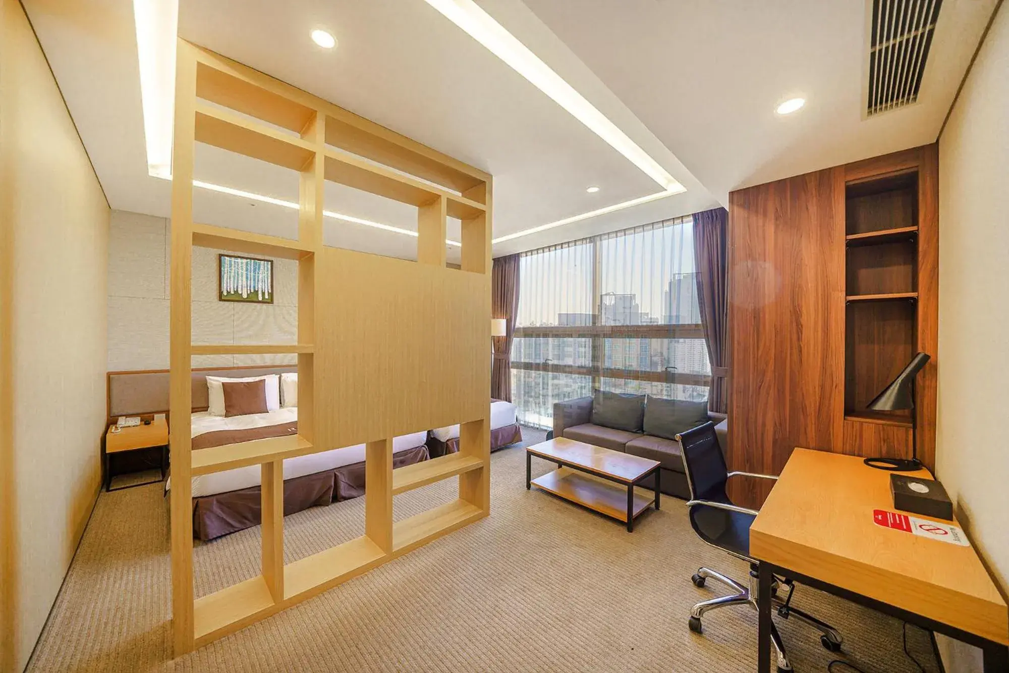 Bedroom in Ramada by Wyndham Incheon