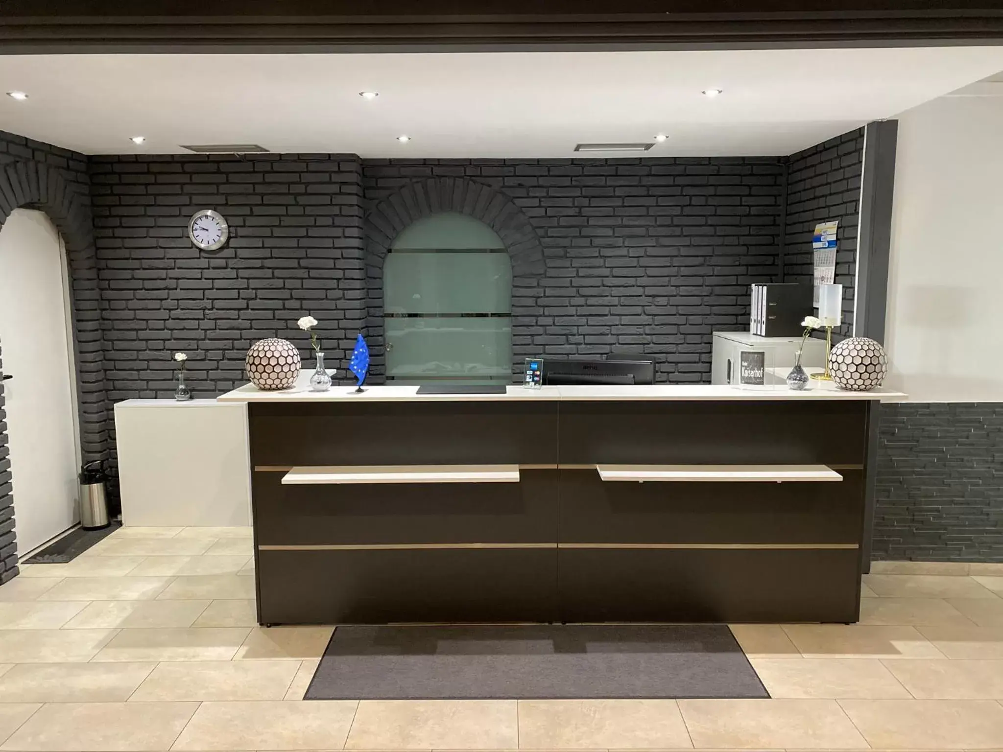 Lobby or reception in Hotel Kaiserhof Lobby or reception in Hotel Kaiserhof