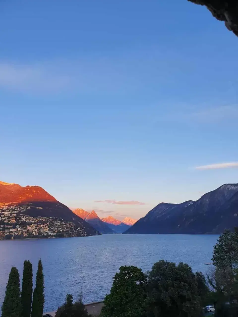 Natural landscape, Mountain View in Novotel Lugano Paradiso