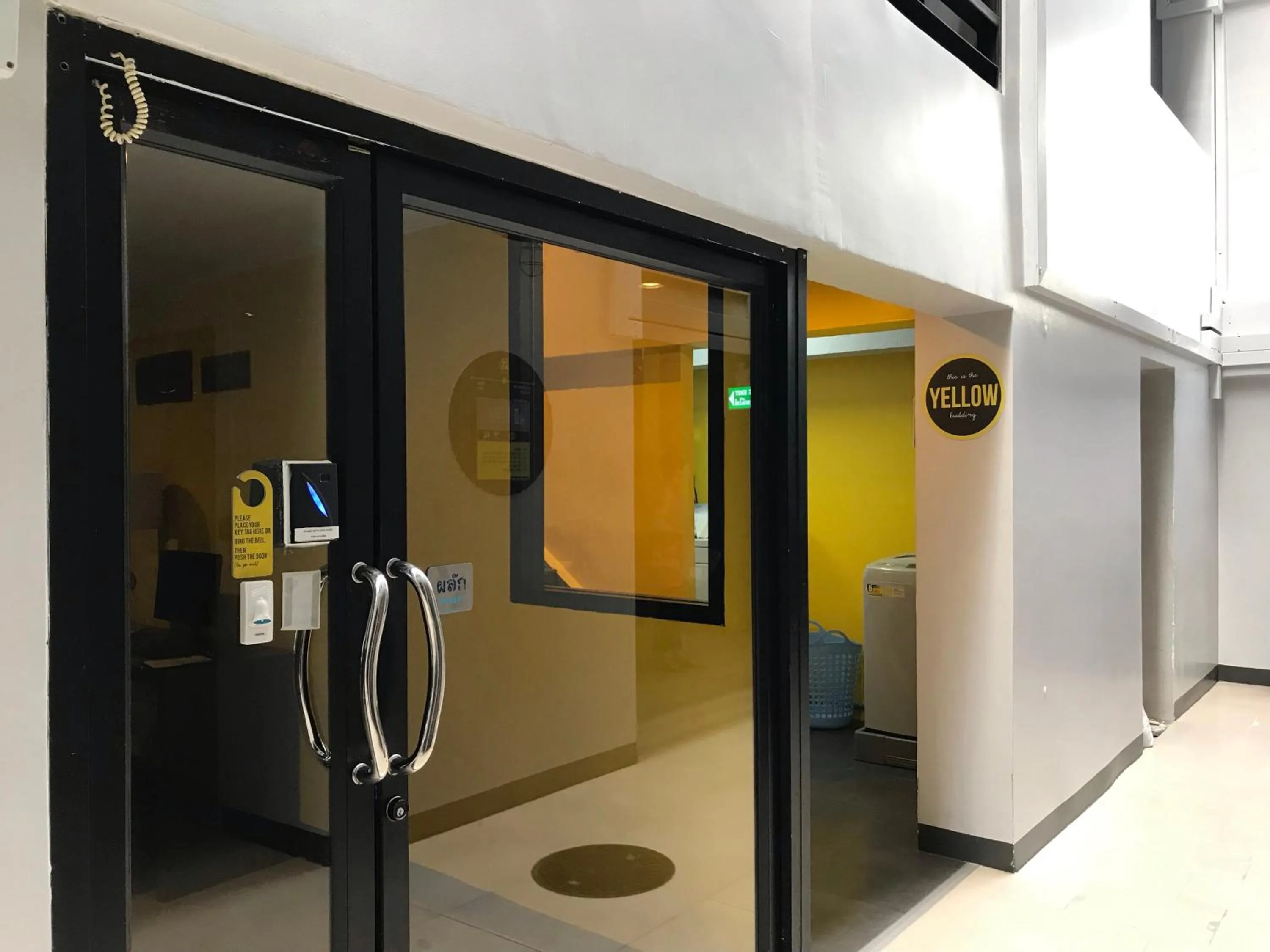 Facade/entrance in S1hostel Bangkok