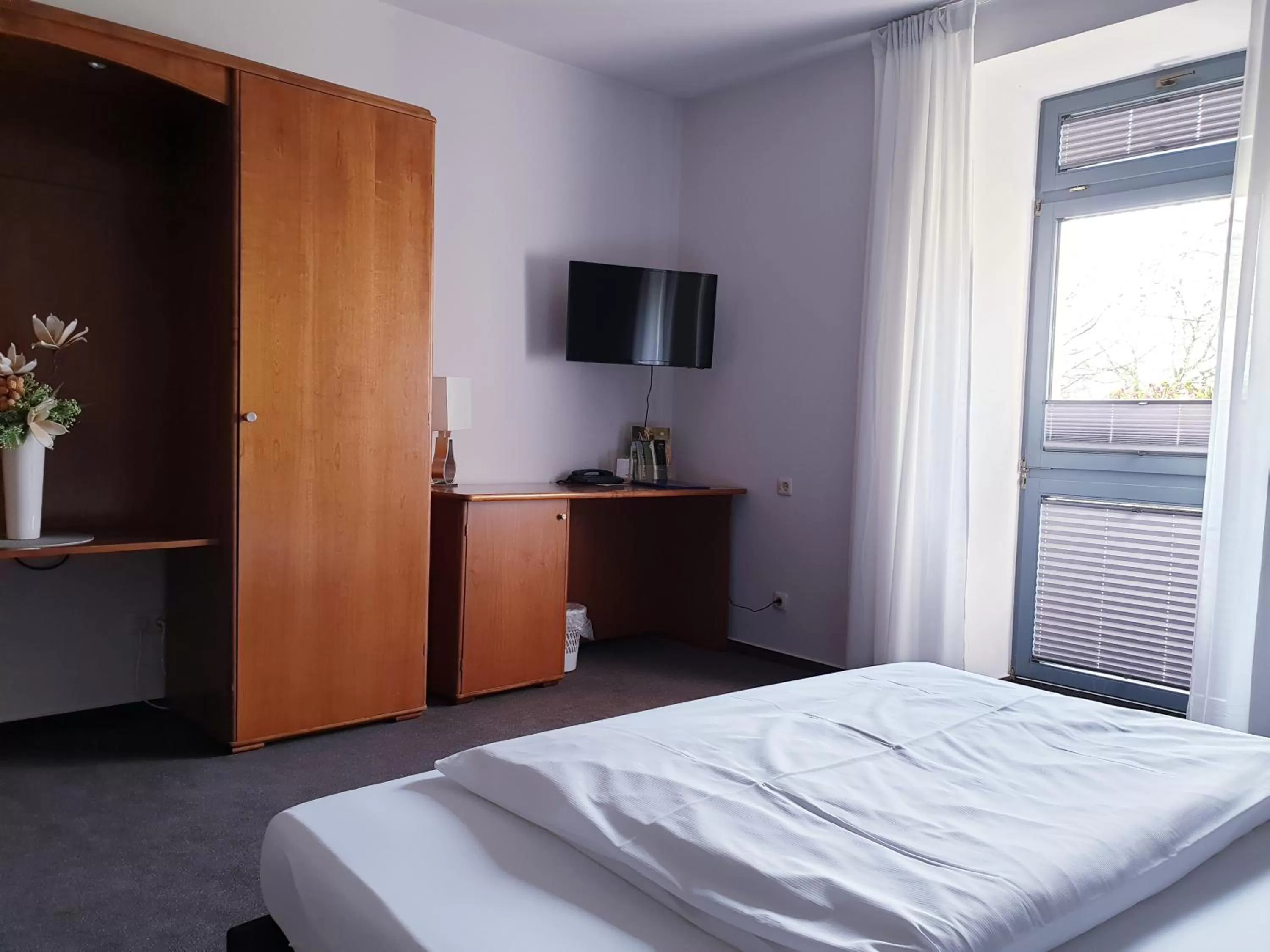 Bed in Hotel Moritz an der Elbe