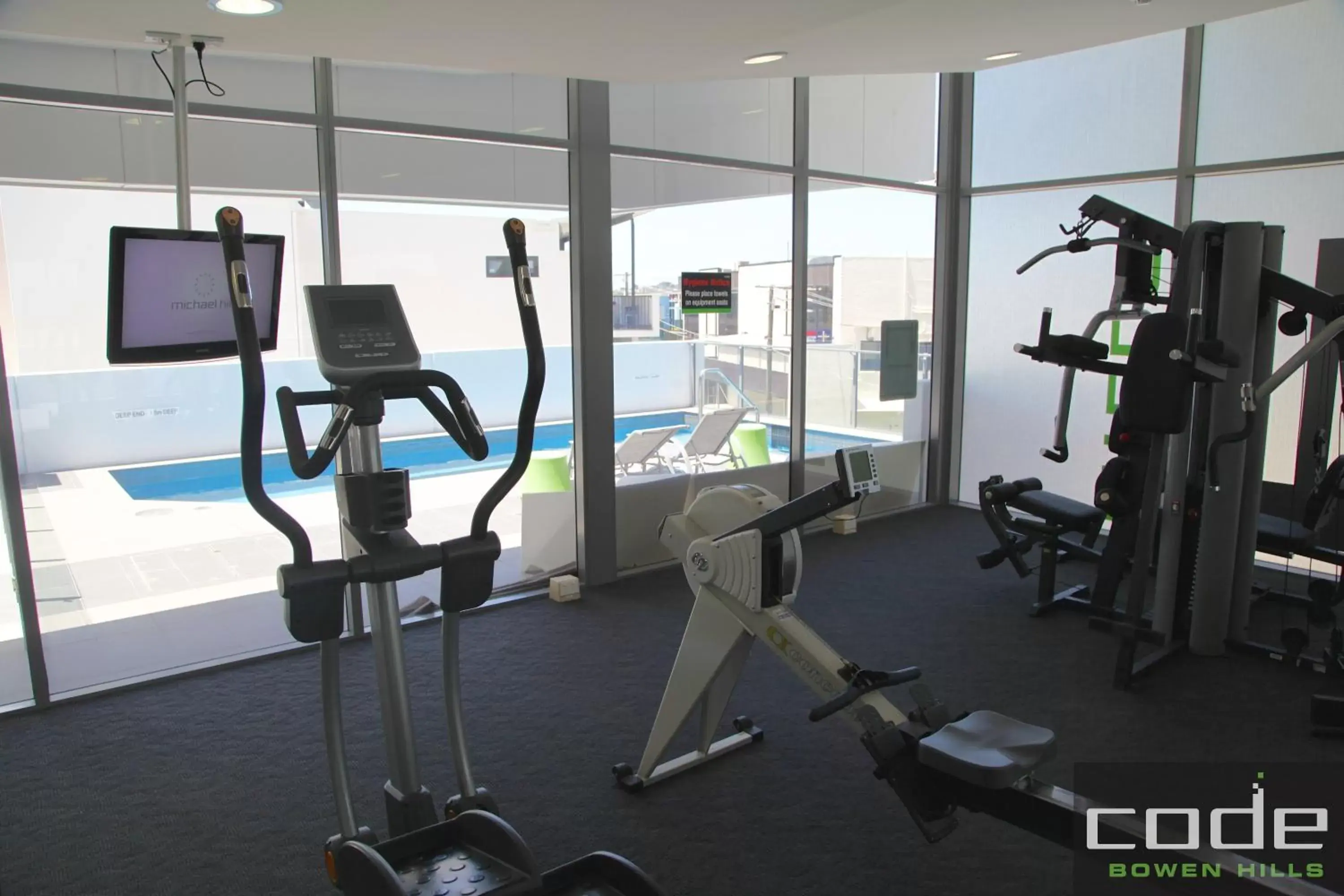 Fitness centre/facilities, Fitness Center/Facilities in Code Apartments