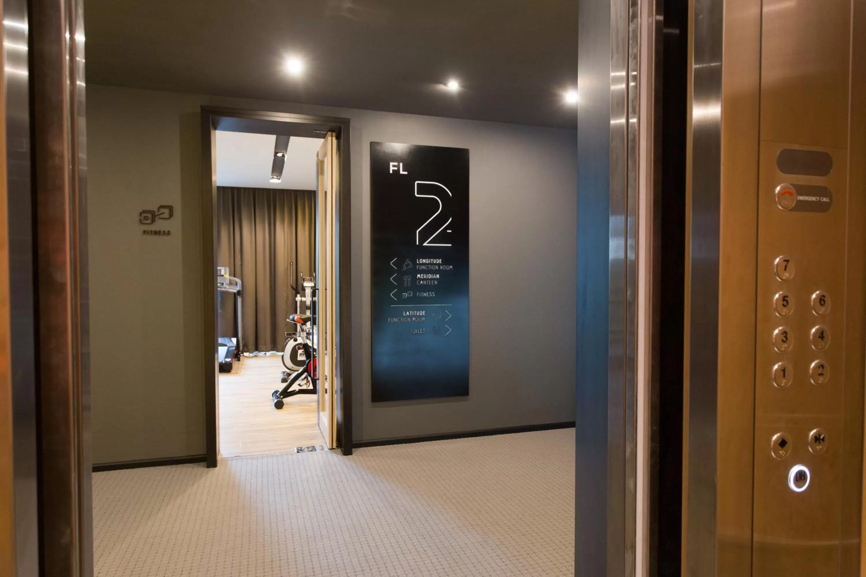 Fitness centre/facilities in The Journey Hotel Bangna