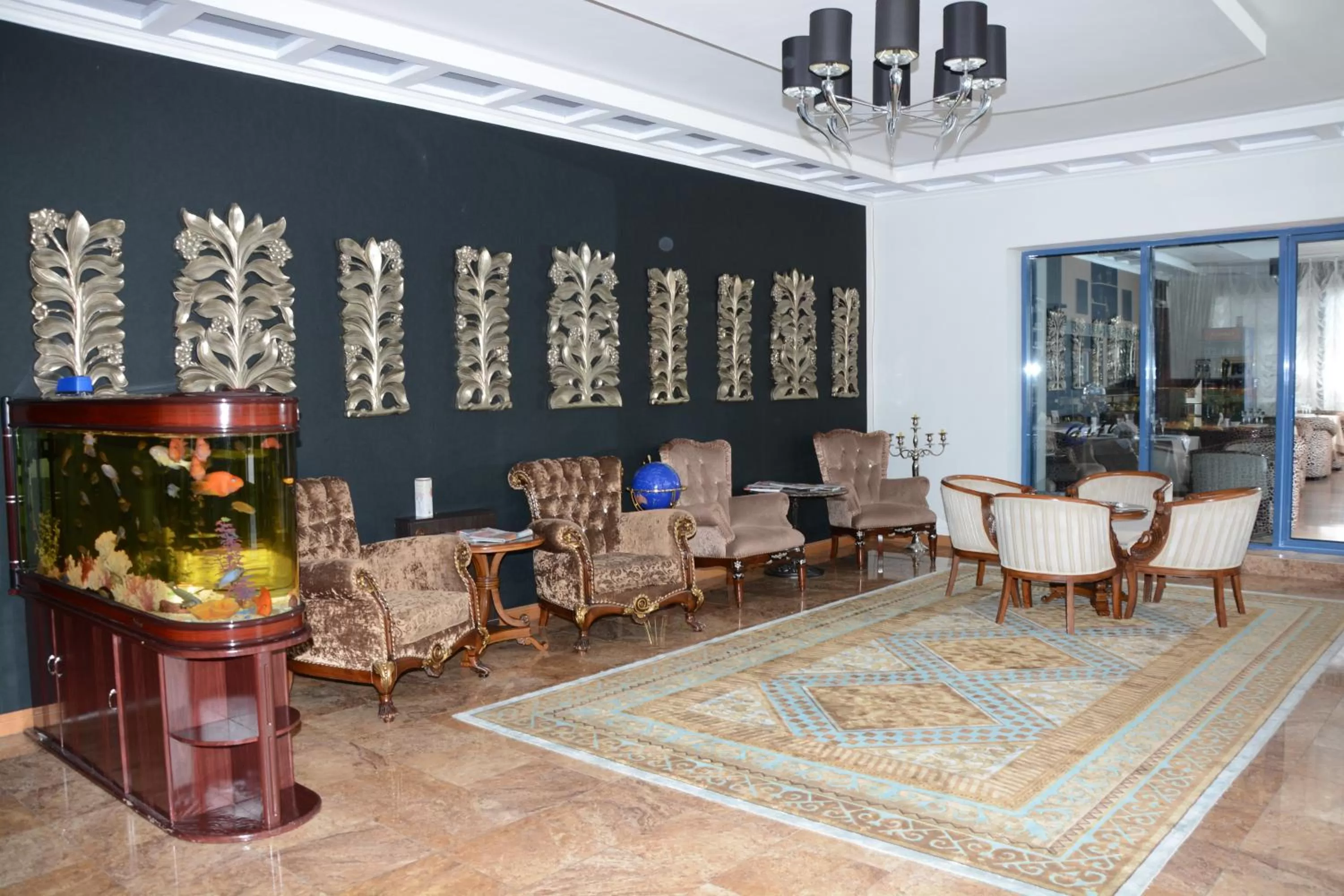 City view, Seating Area in Sapar Standart Hotel