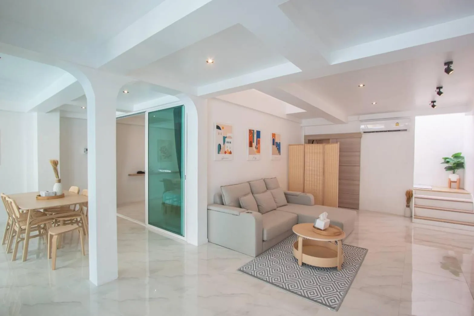 Living room in Sun Marina Cha-Am