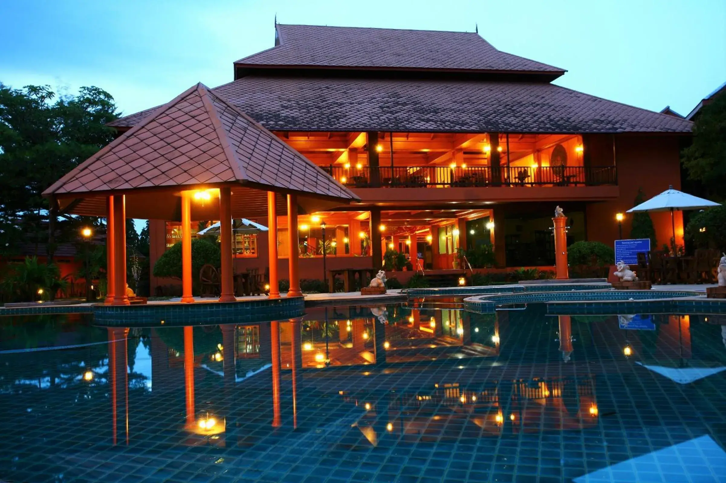 Swimming pool, Property Building in Andamanee Boutique Resort Aonang Krabi - SHA Extra Plus