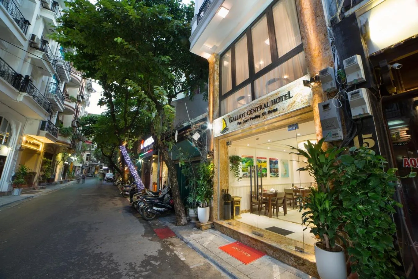 Property building in Galliot Central Hotel