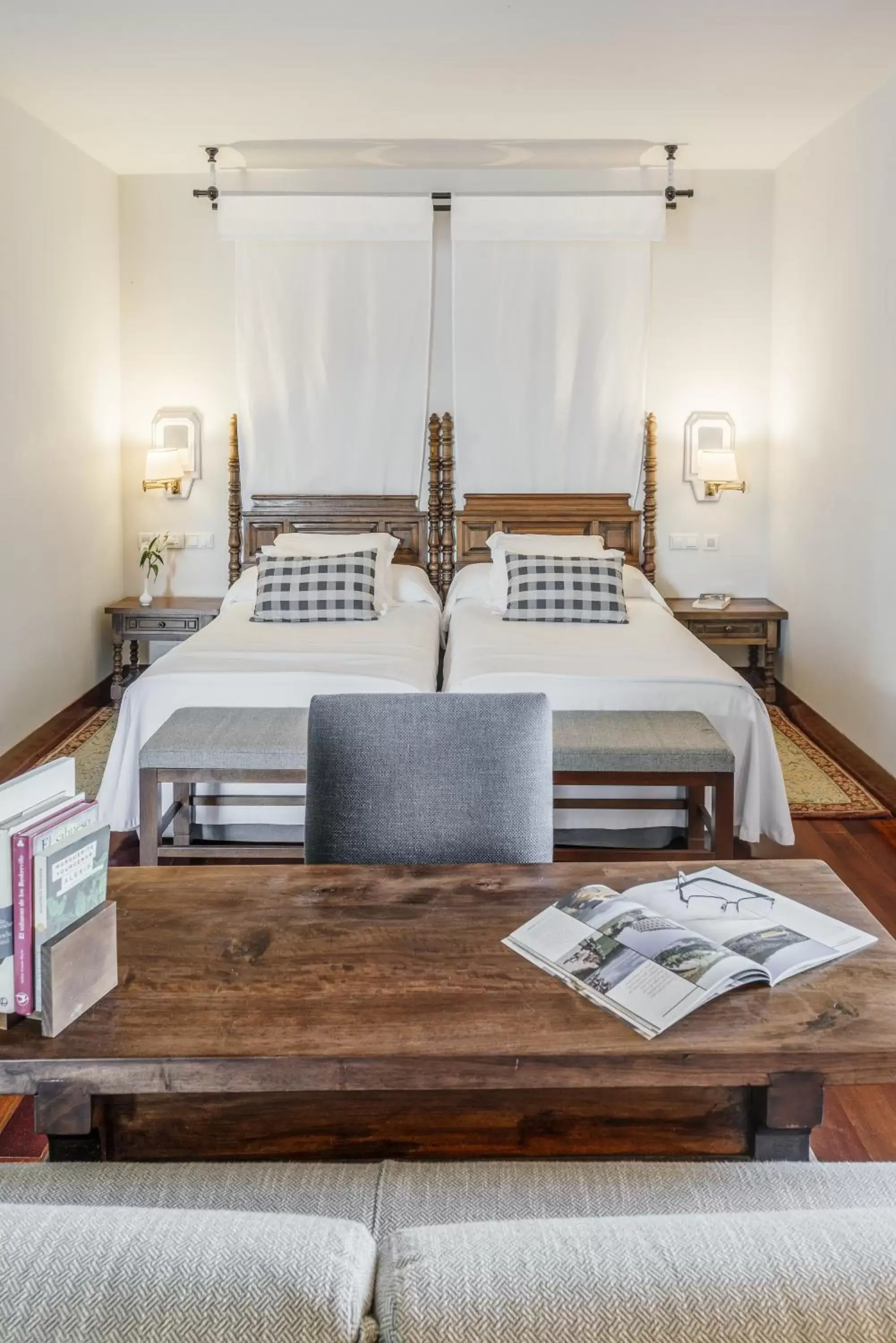 Bed in Parador de Baiona Bed in Parador de Baiona