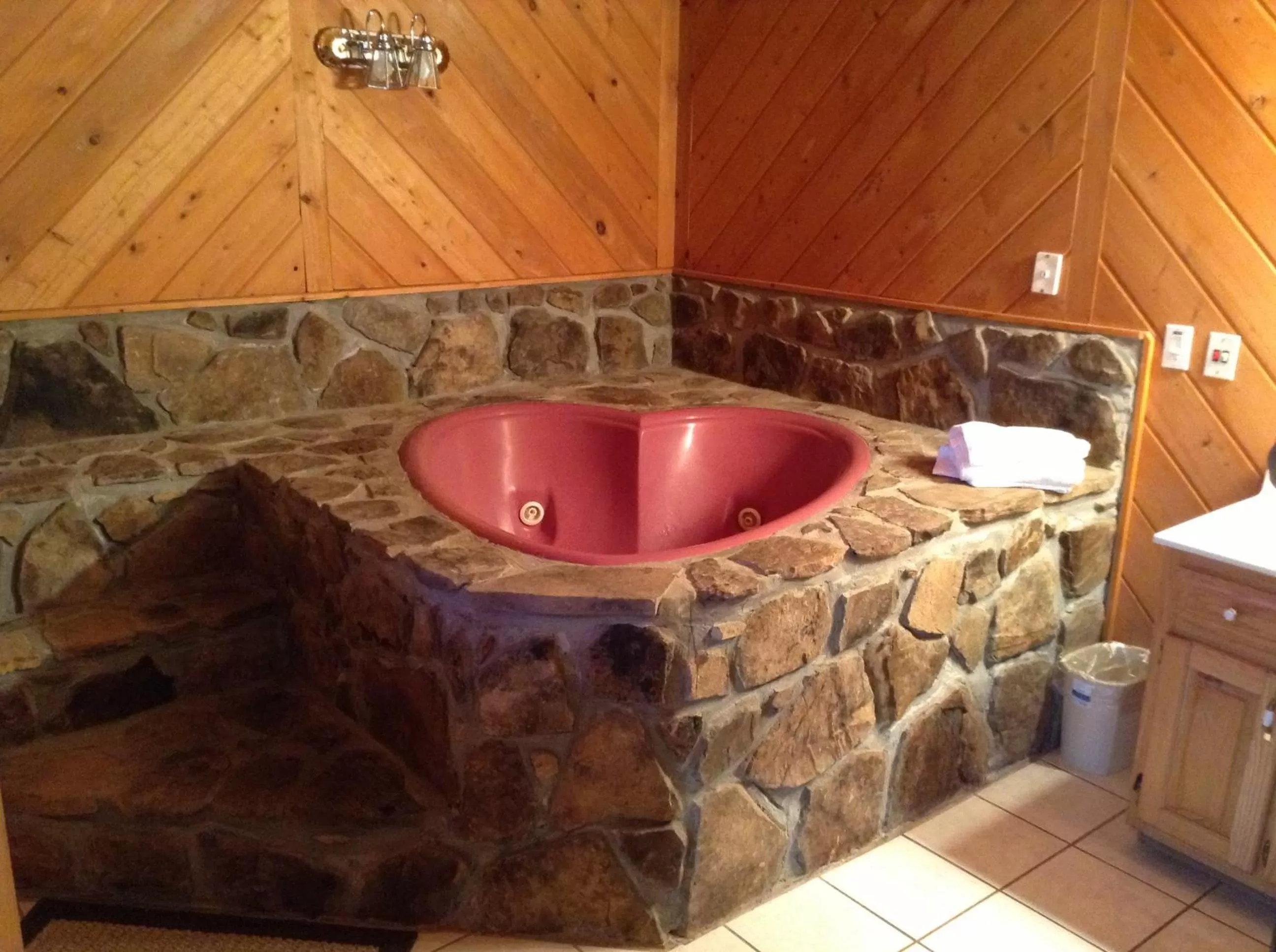 Bathroom in Heidi Motel - Helen