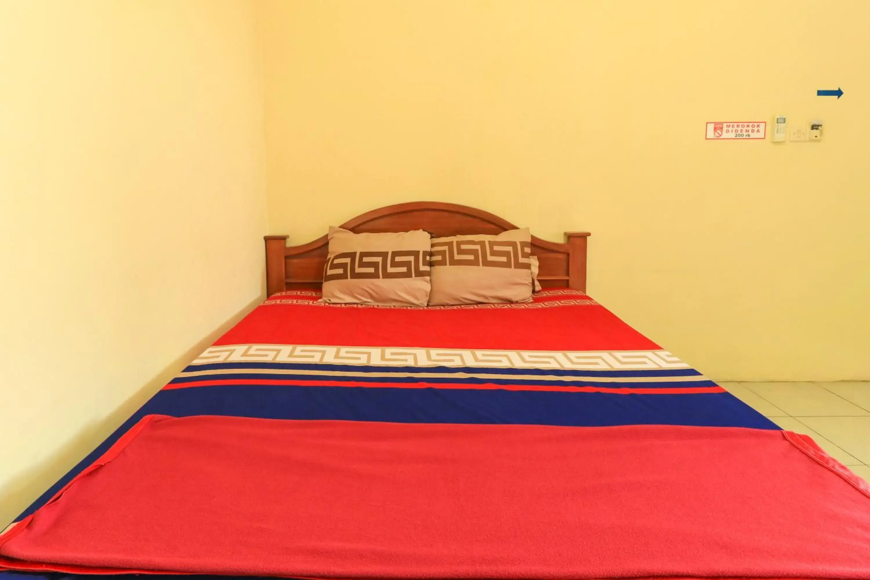 Bed in Penginapan Pondok Rizqi
