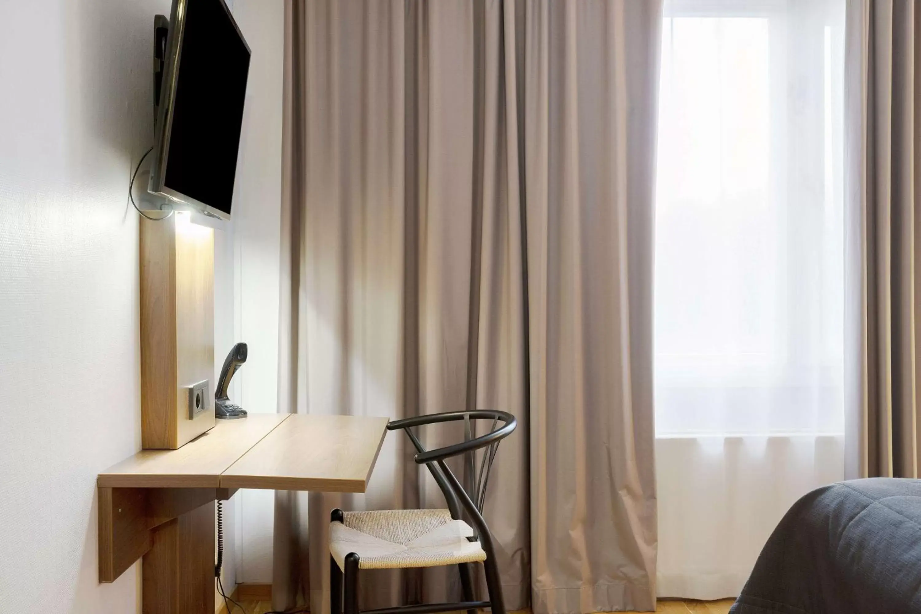 Bedroom, TV/Entertainment Center in Best Western Karlshamn Spa & Relax
