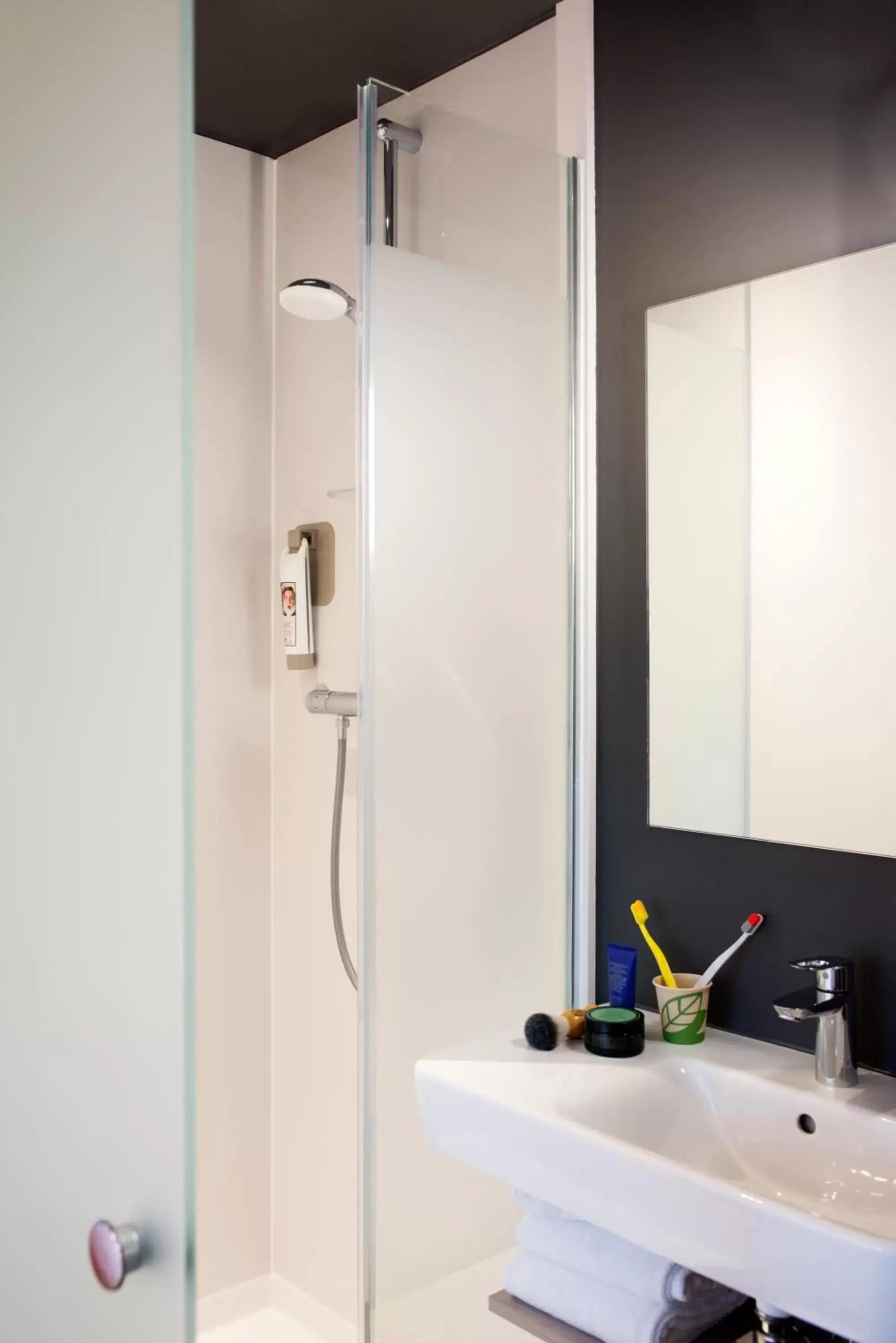 Shower, Bathroom in ibis budget Amsterdam Airport