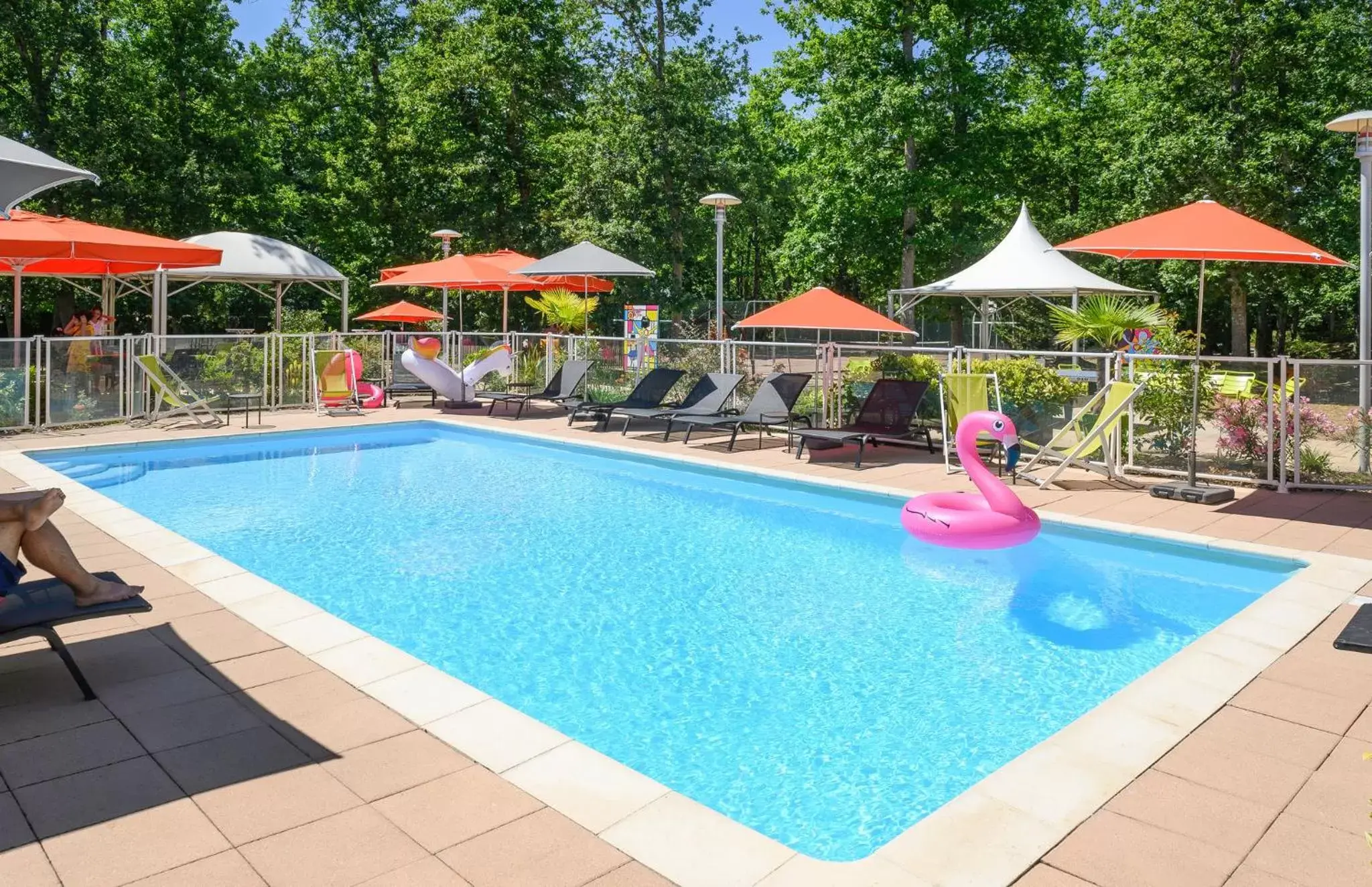 Swimming Pool in Novotel Orléans Sud La Source