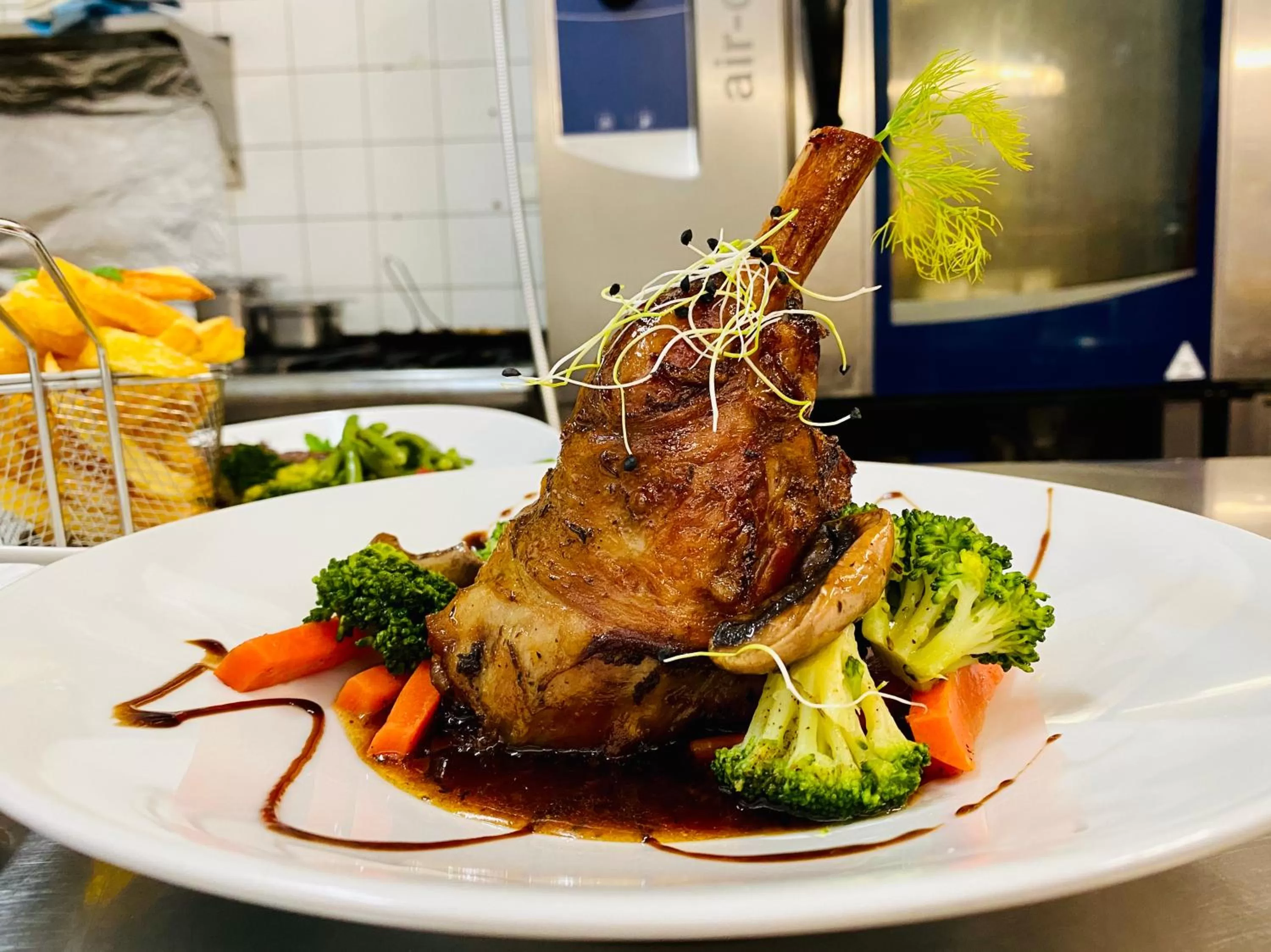 Restaurant/places to eat, Food in Le Cheval Blanc