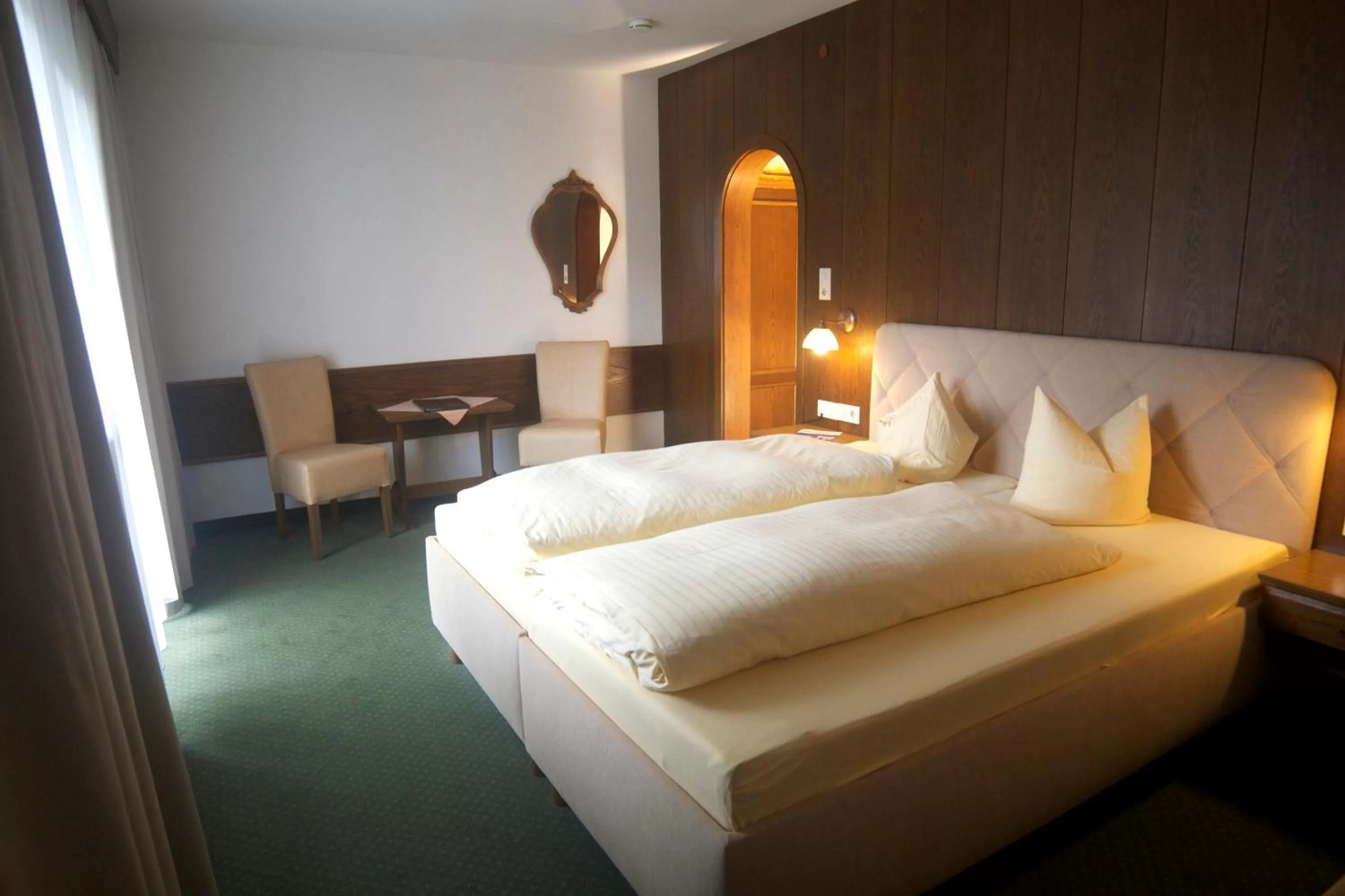 Bedroom, Bed in Hotel Sonnhof