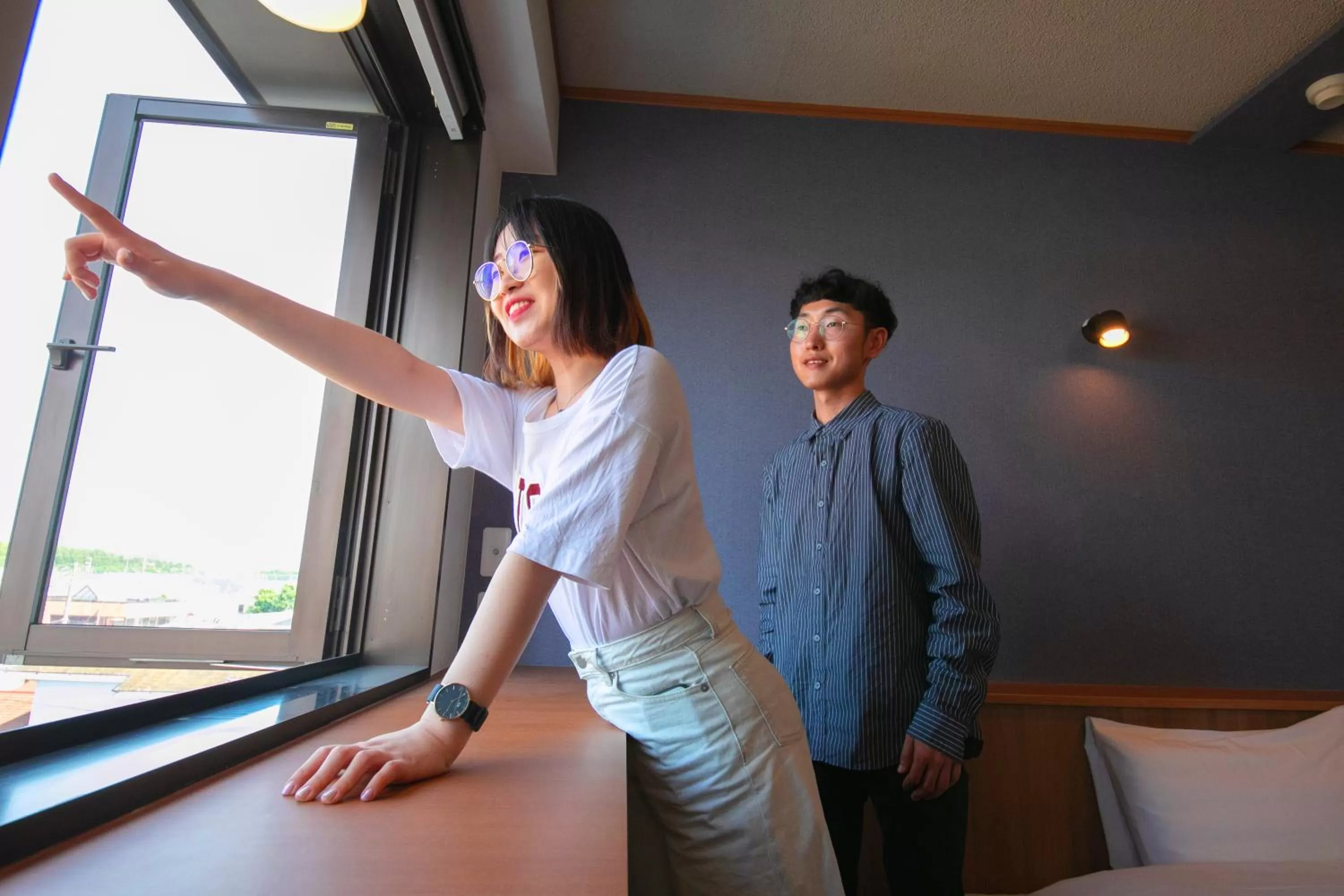 People in Narita AIC Airport Hotel