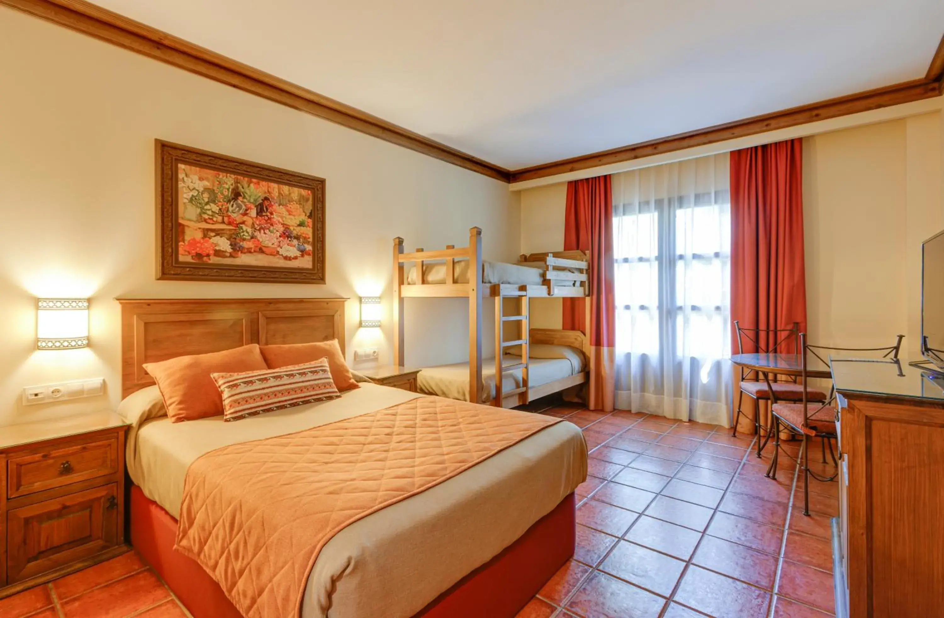 Bedroom, Bed in PortAventura® Hotel El Paso - Includes PortAventura Park Tickets