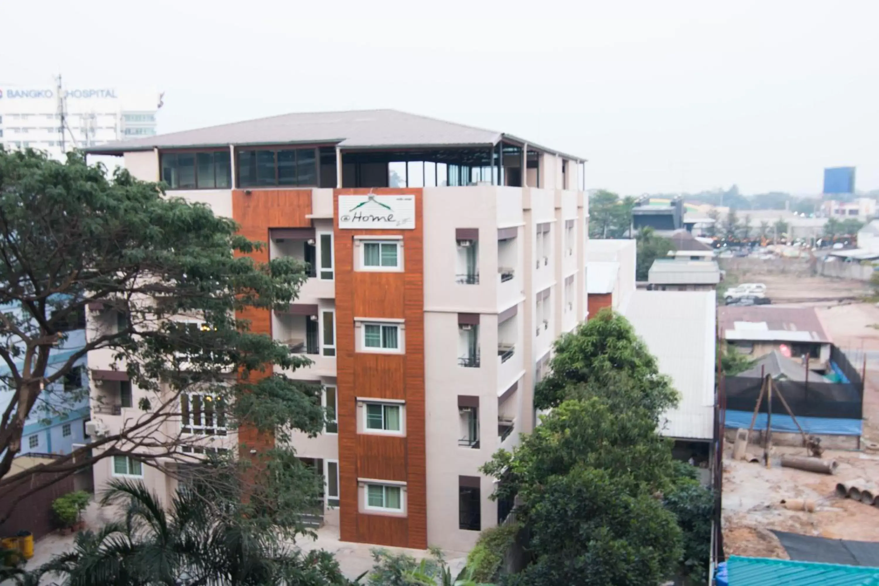 Bird's eye view, Property Building in At Home at Udon