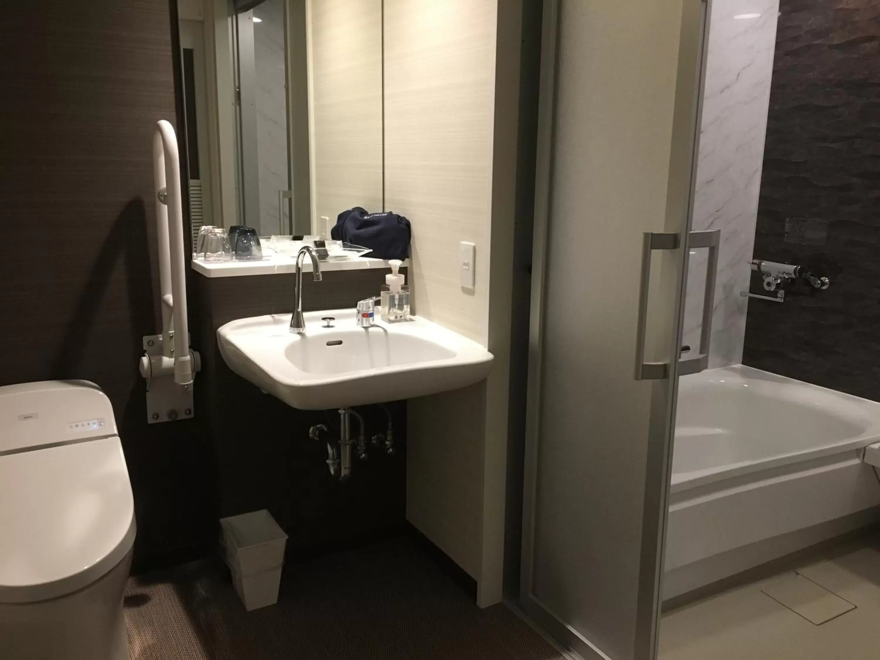 Bathroom in Daiwa Roynet Hotel Hiroshima-ekimae