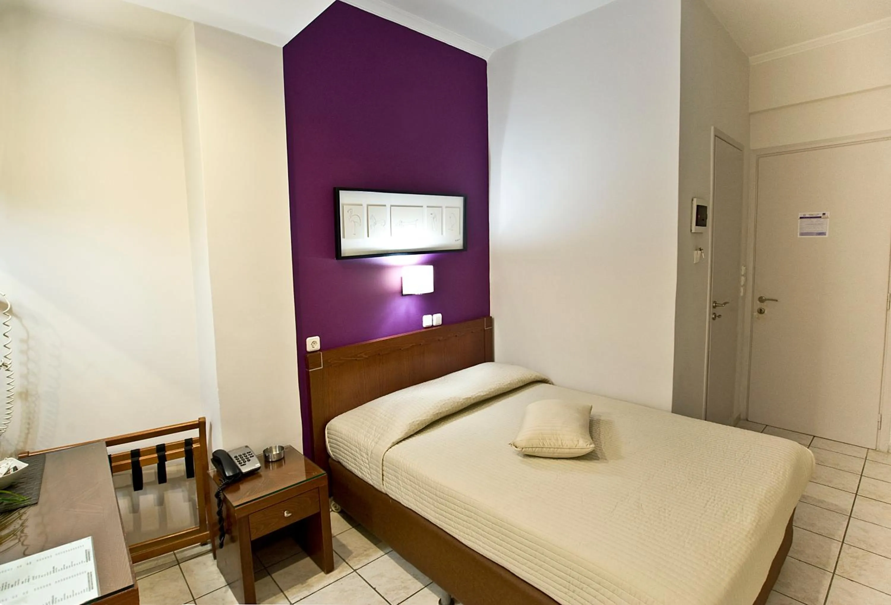 Bed in Epidavros Hotel