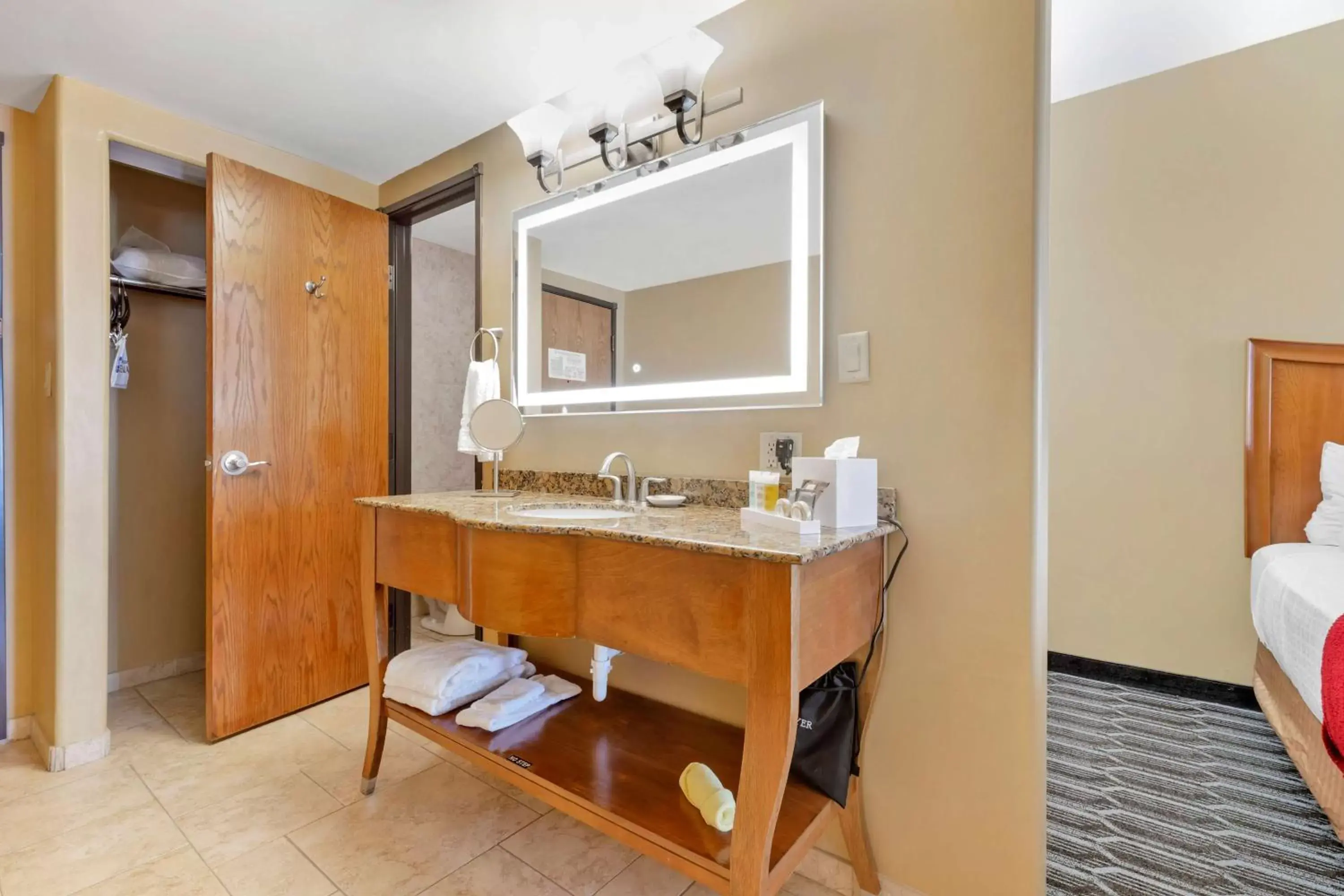 Bedroom, Bathroom in Best Western Plus Swiss Chalet Hotel & Suites