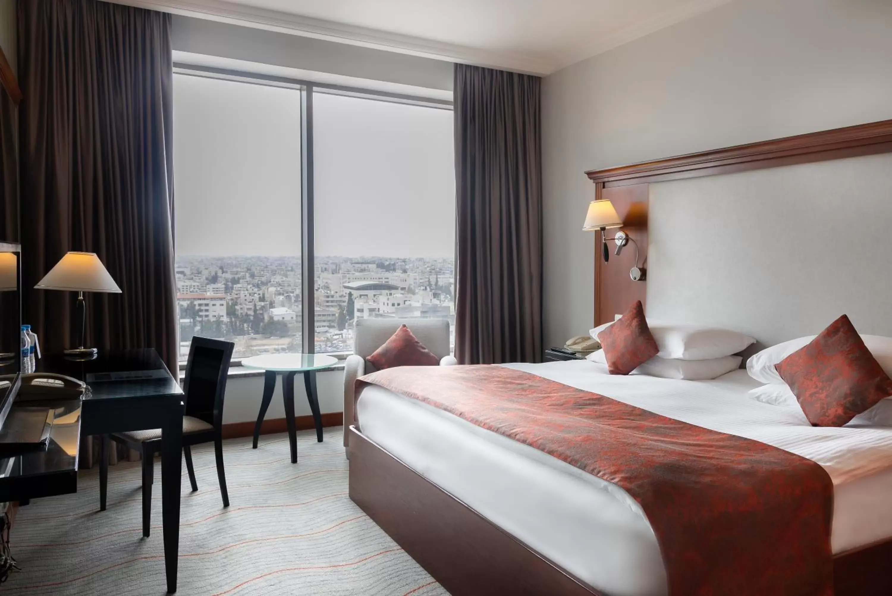 Bed in Kempinski Hotel Amman