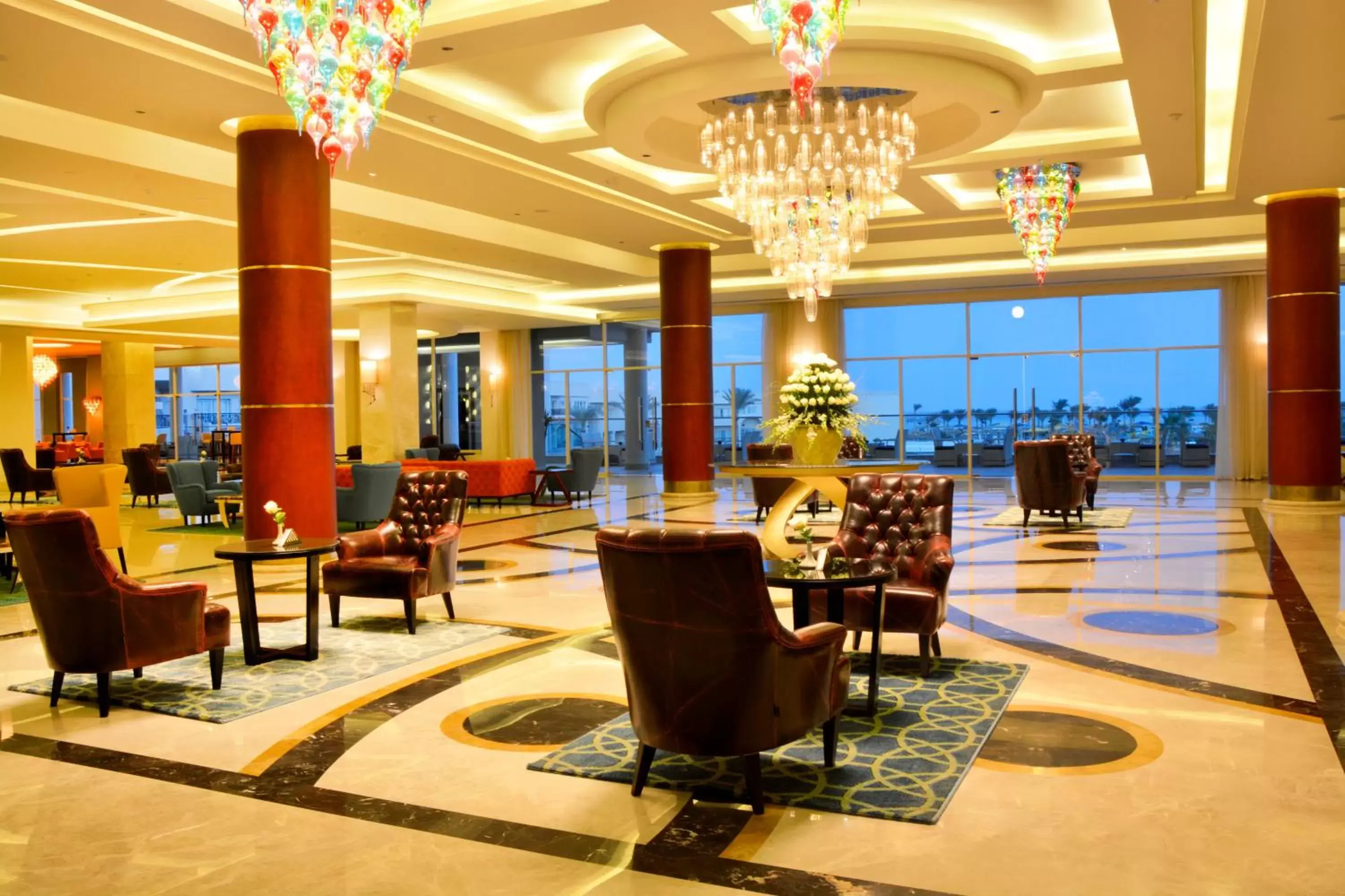 Lobby or reception, Lobby/Reception in Pickalbatros Royal Moderna Sharm "Aqua Park"