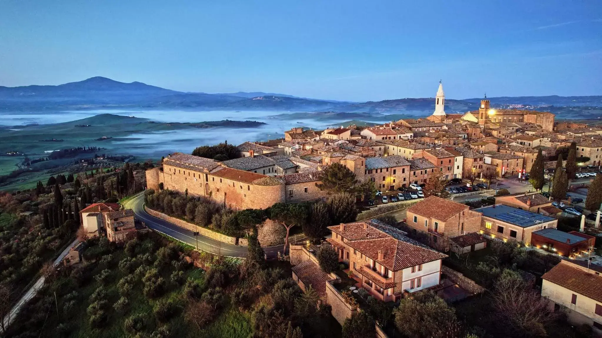 Bird's-eye View in Piccolo Hotel La Valle