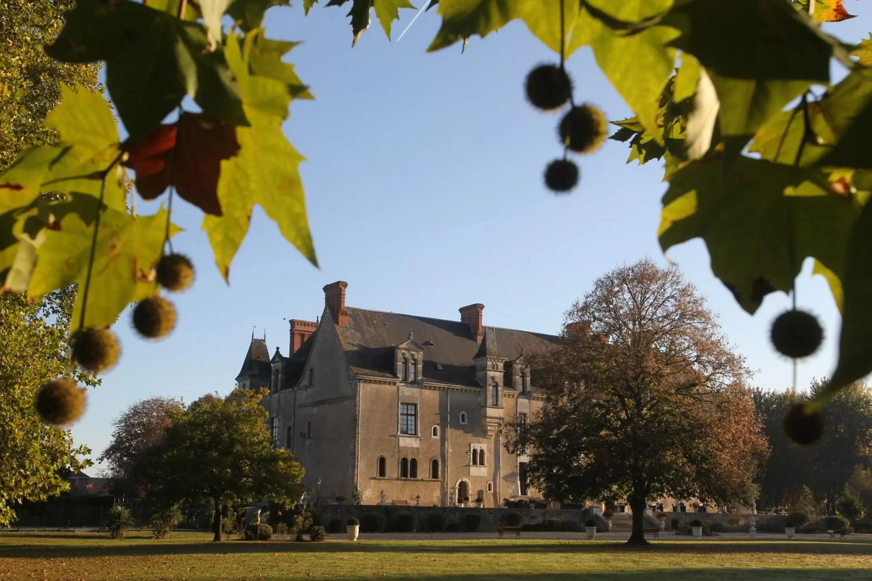 Garden, Property Building in Château de la Verie