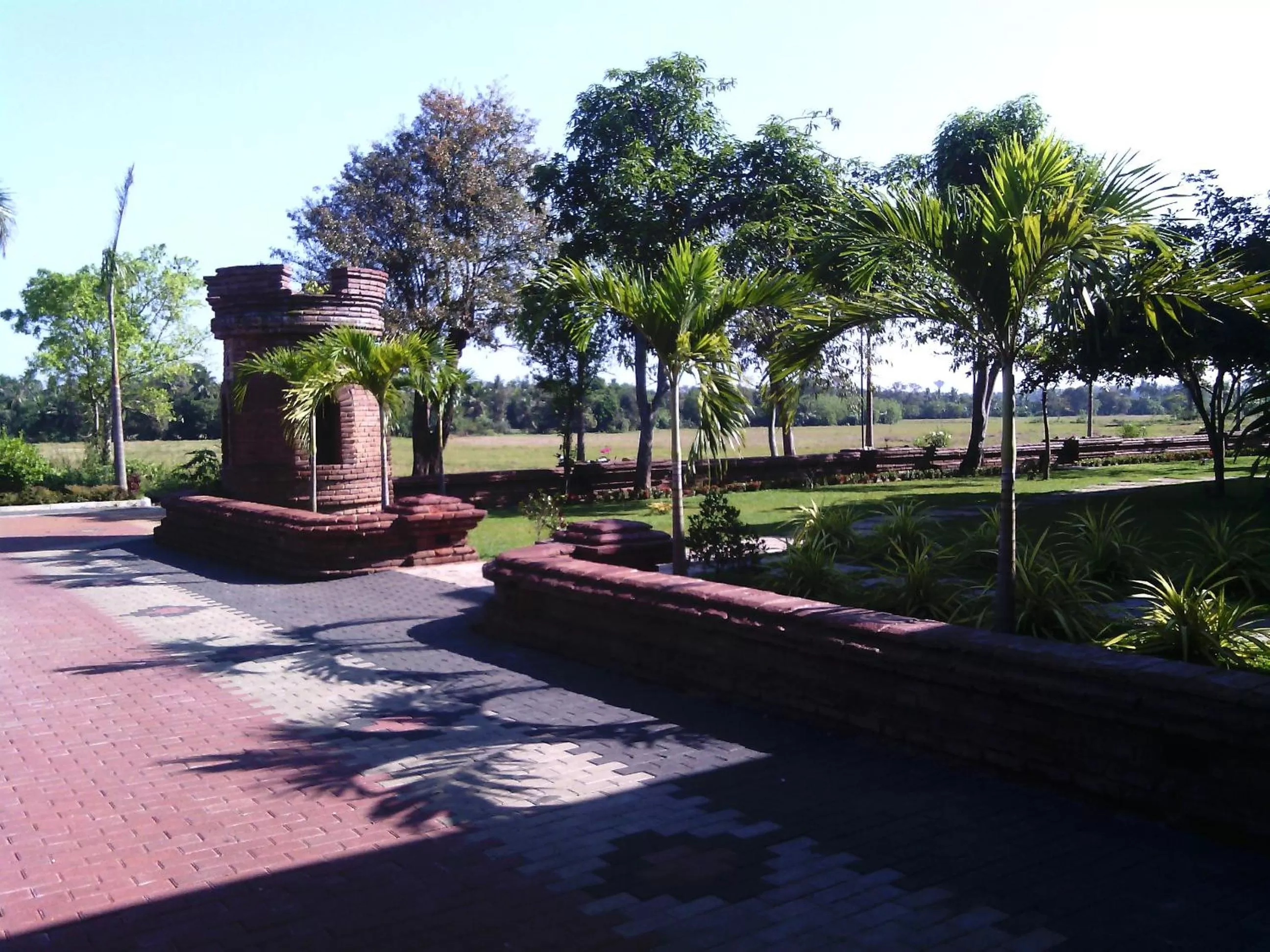 Natural landscape in Ruins Chaaya Hotel