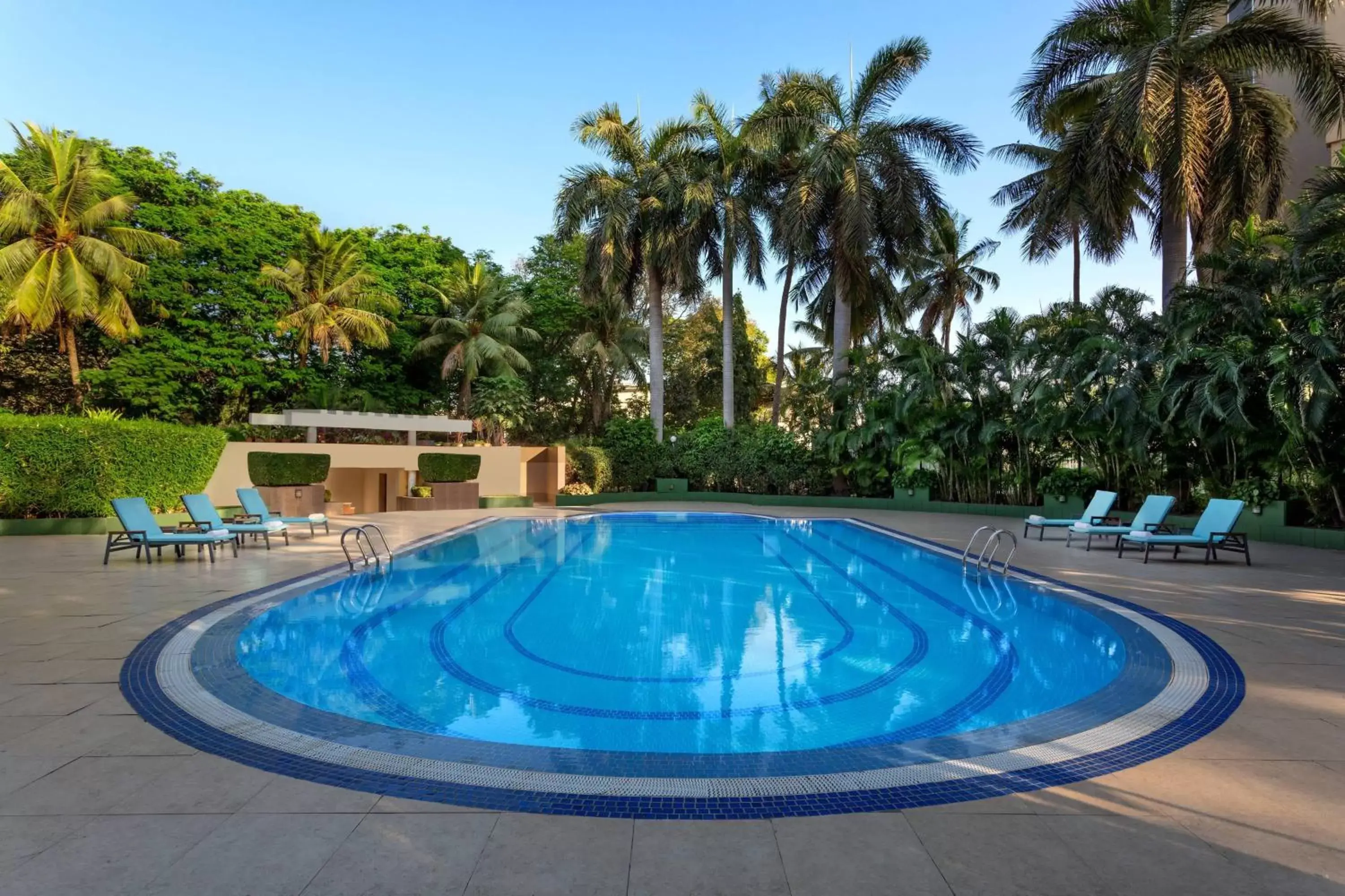 Swimming Pool in Surat Marriott Hotel