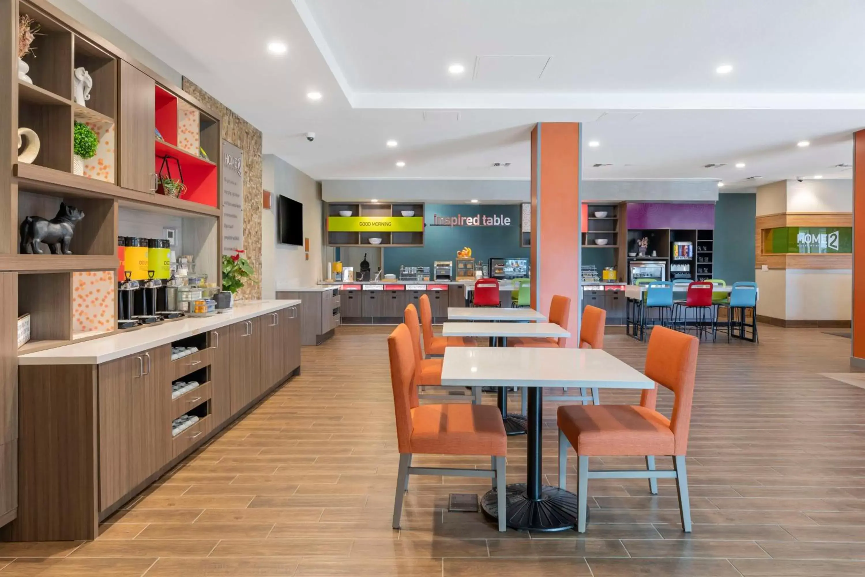 Restaurant/places to eat in Home2 Suites By Hilton Redlands Restaurant/places to eat in Home2 Suites By Hilton Redlands