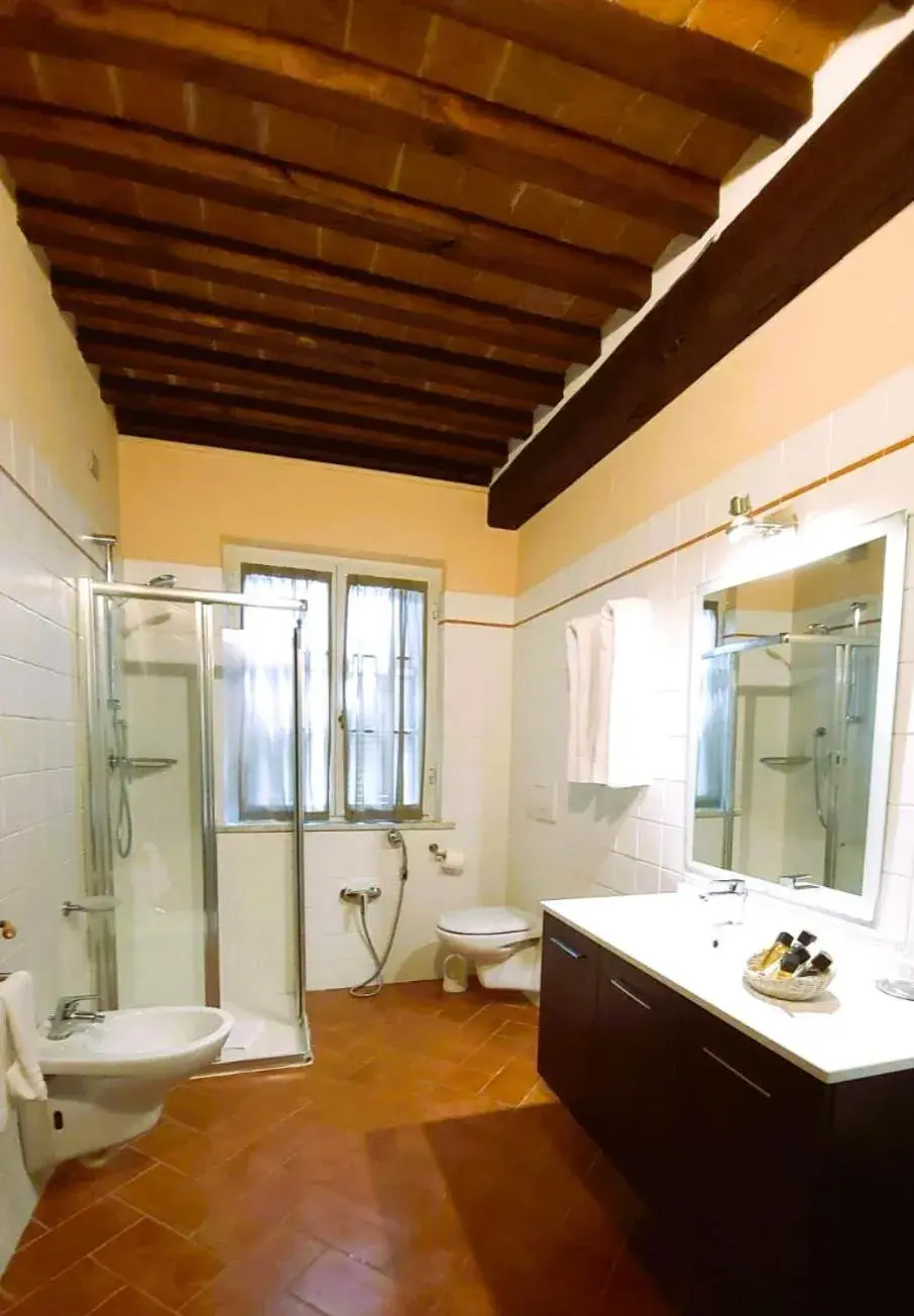 Shower, Bathroom in Cortona Resort & Spa - Villa Aurea