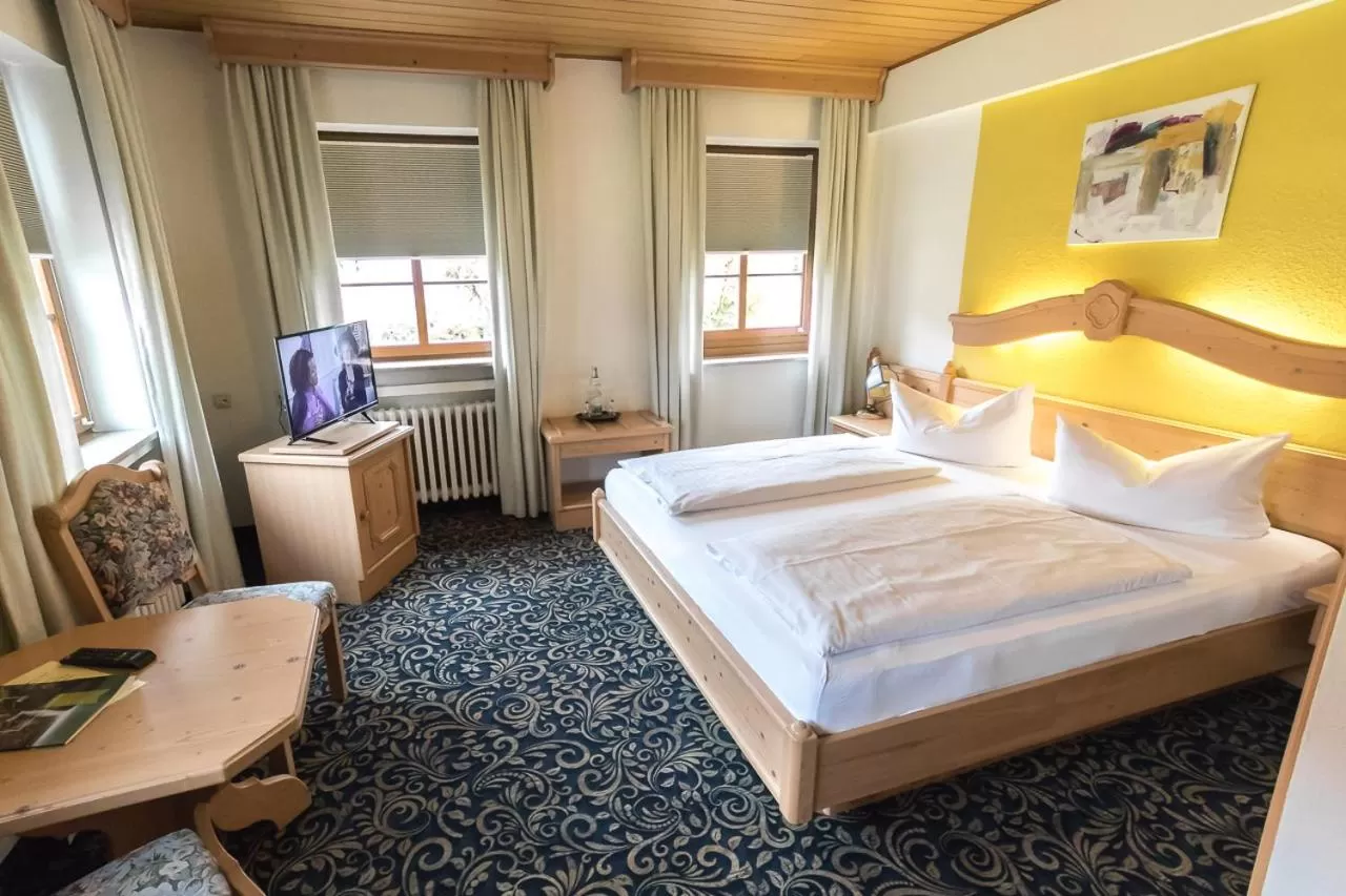 Photo of the whole room, Bed in Hotel Löwen