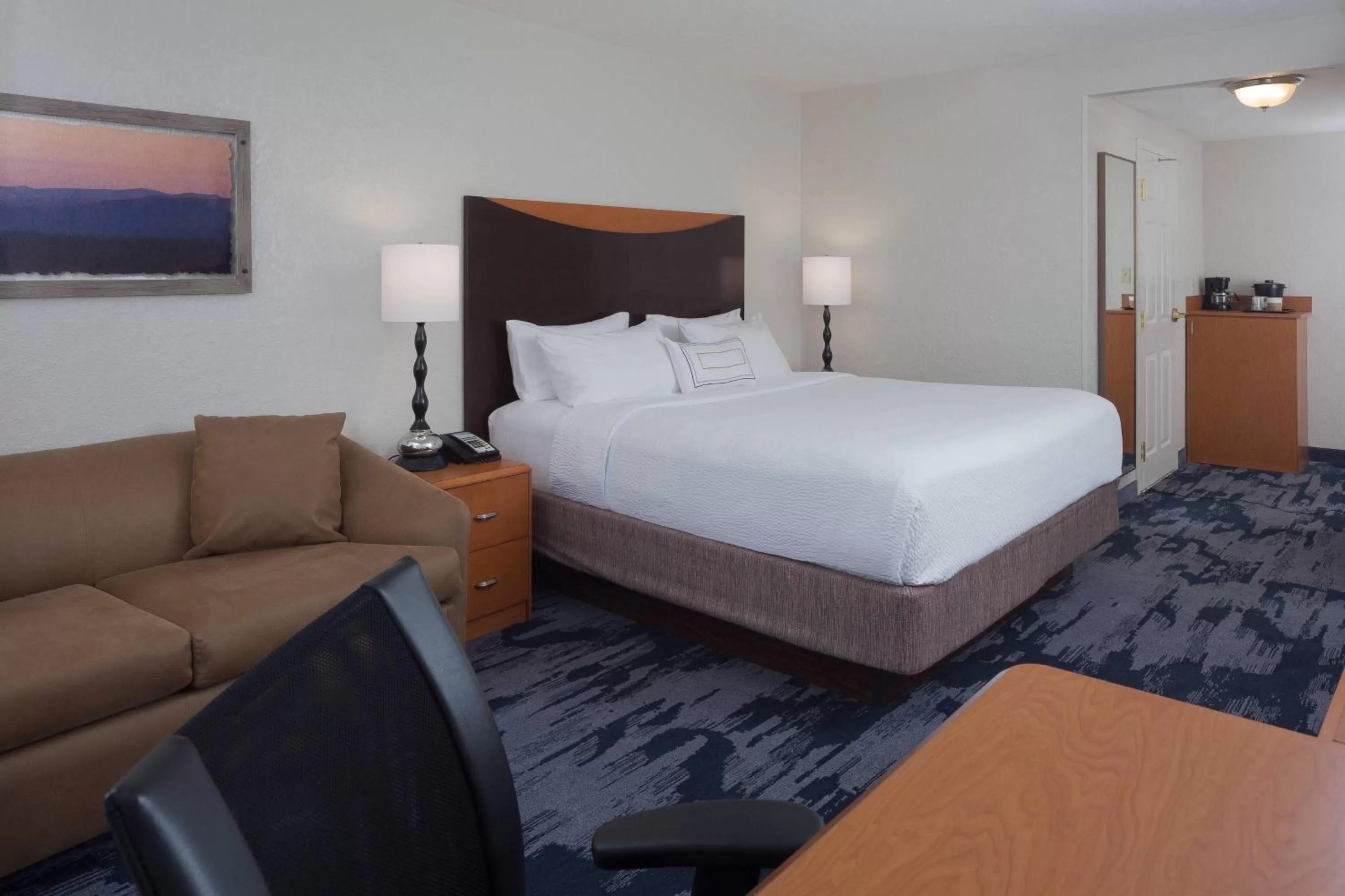 Photo of the whole room, Bed in Fairfield Inn & Suites by Marriott Orlando Lake Buena Vista