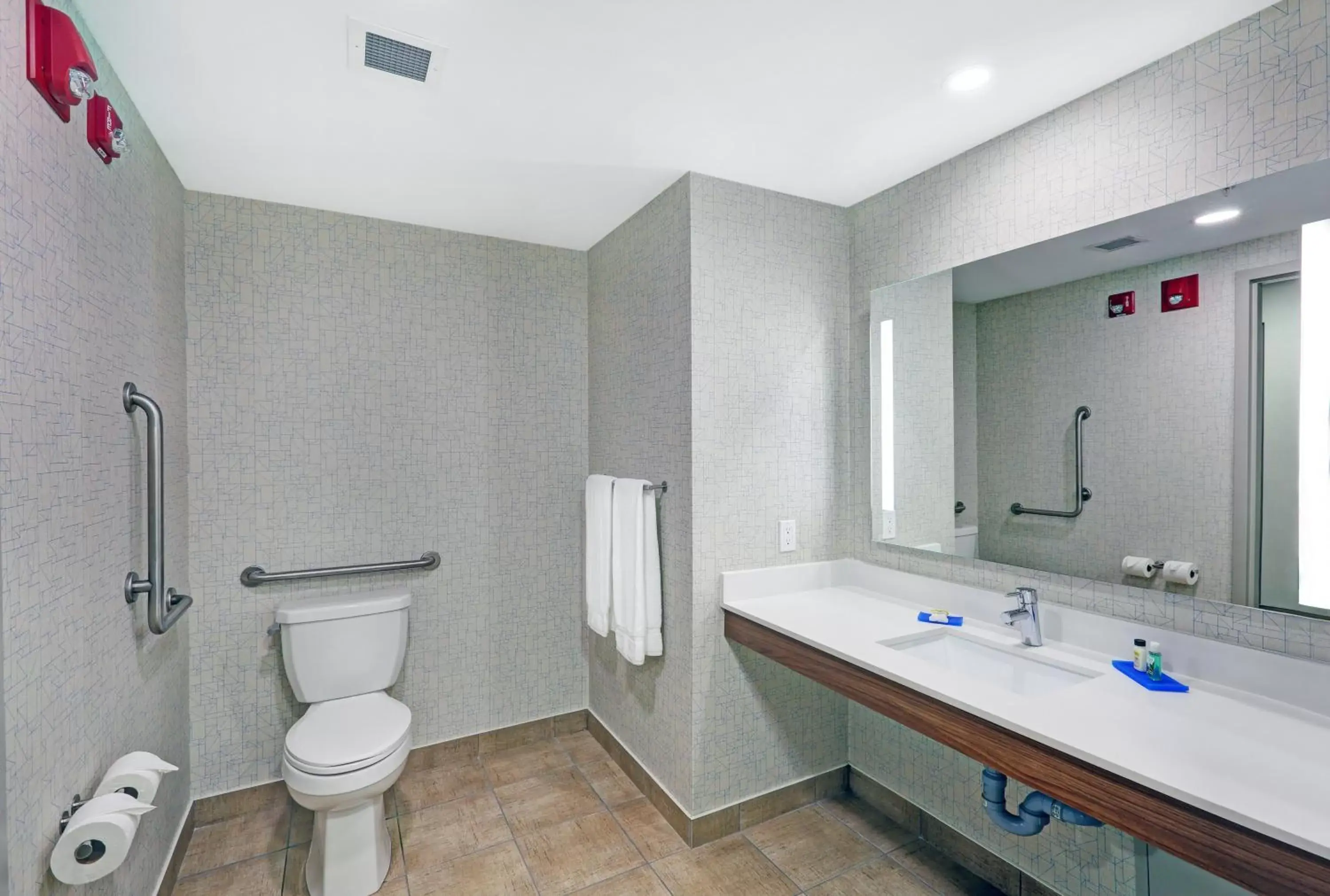 Bathroom in Holiday Inn Express Hotel & Suites - Woodstock, an IHG Hotel