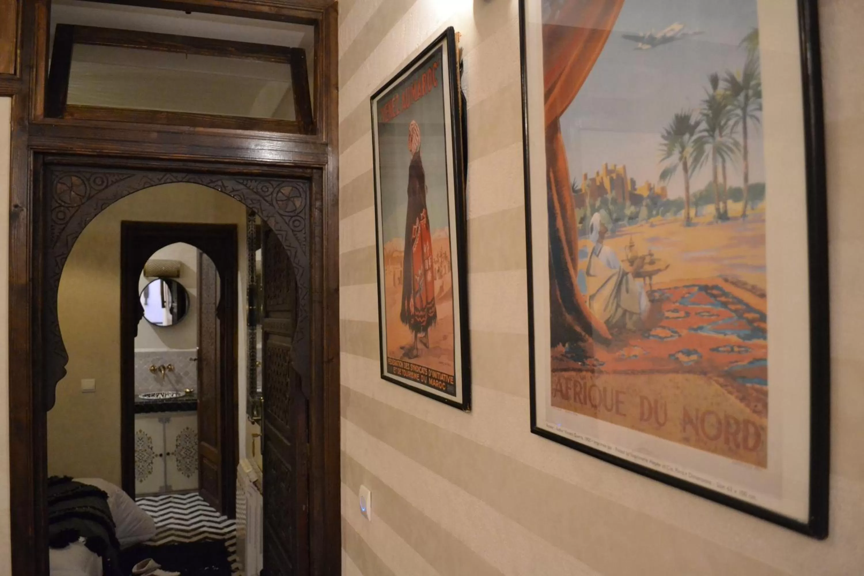 Decorative detail in Riad Beata Bed & Breakfast