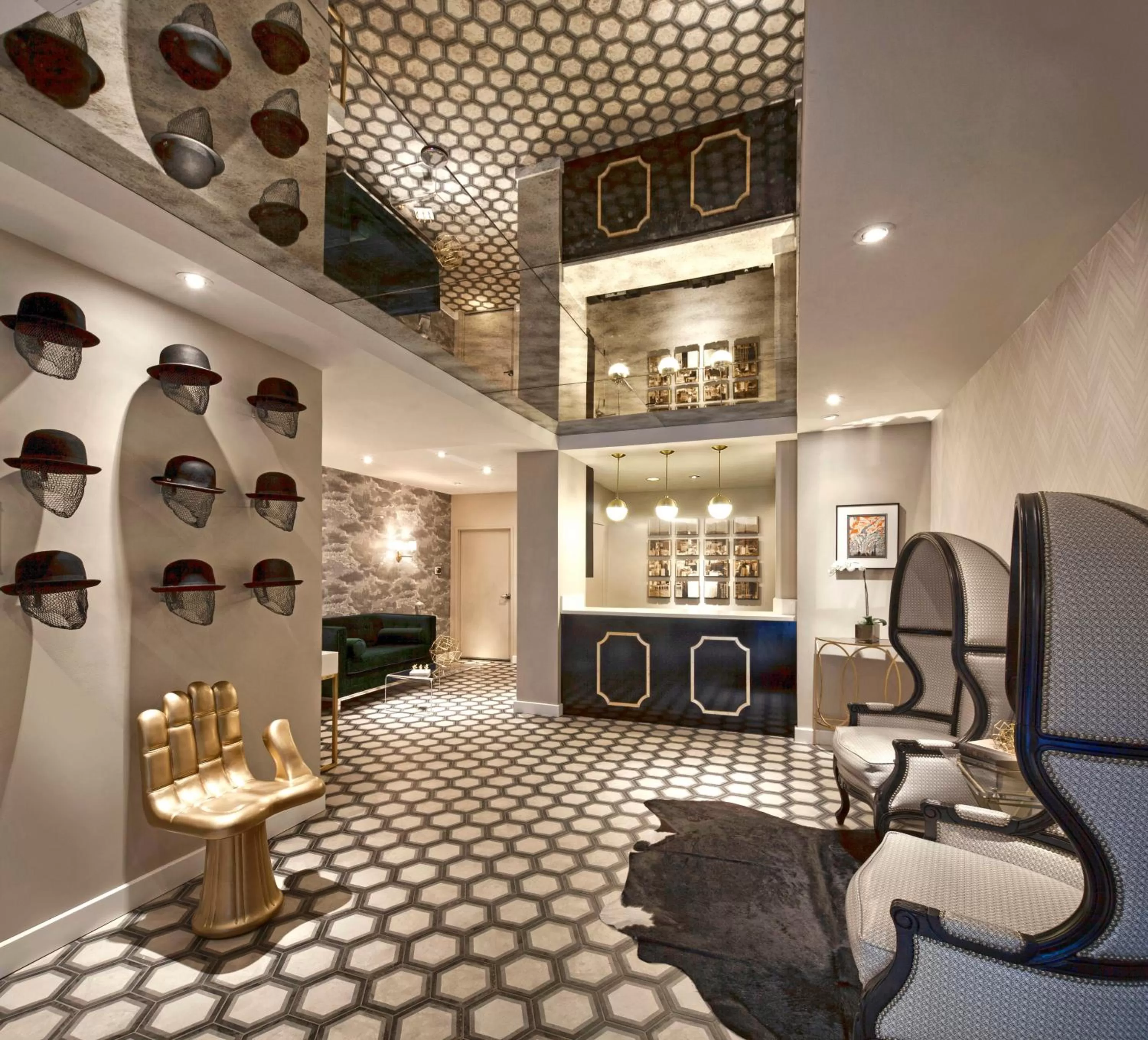 Lobby or reception in Carlyle Inn