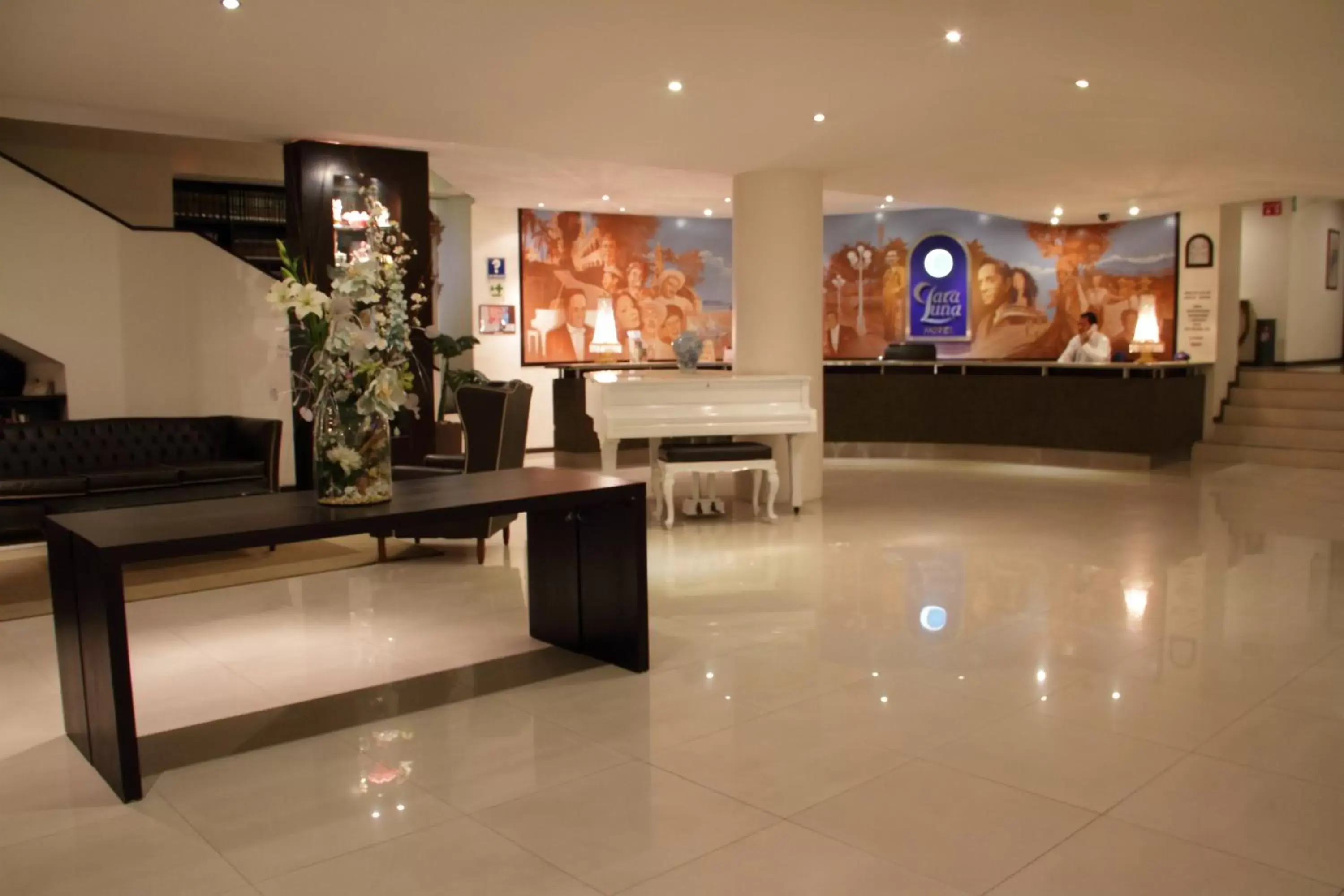 Lobby or reception, Lobby/Reception in Hotel Clara Luna