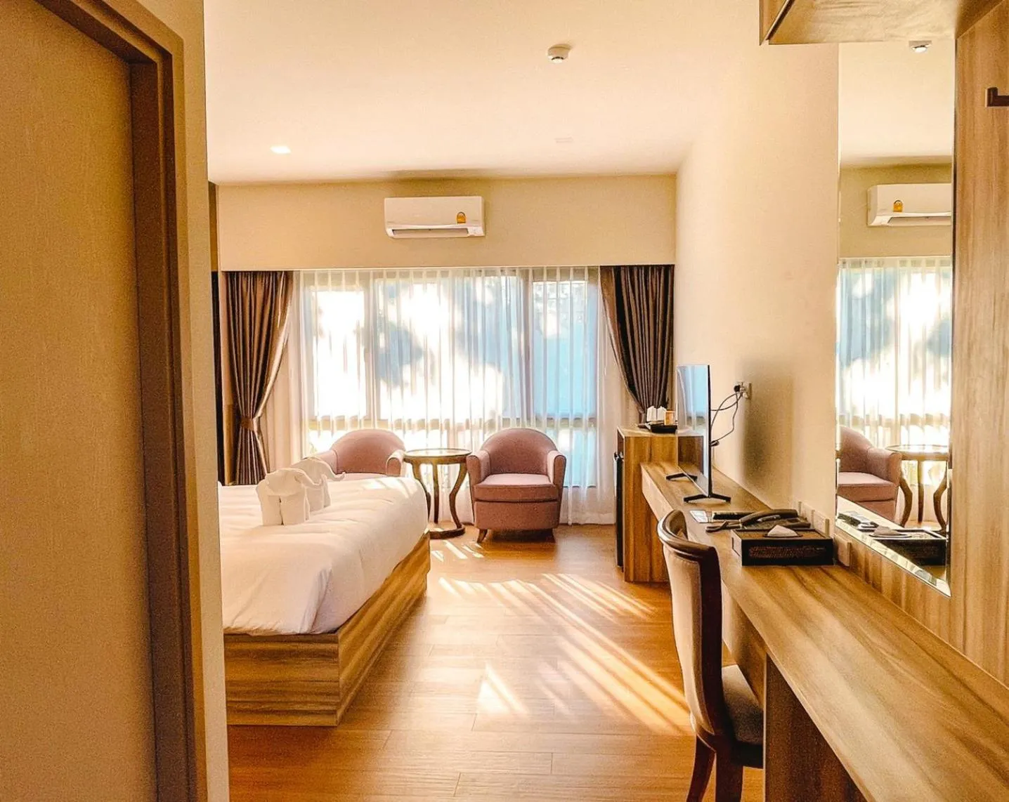Bedroom, Bed in Sukruethai Hotel Chiang Mai - โรงแรมสุขฤทัย เชียงใหม่