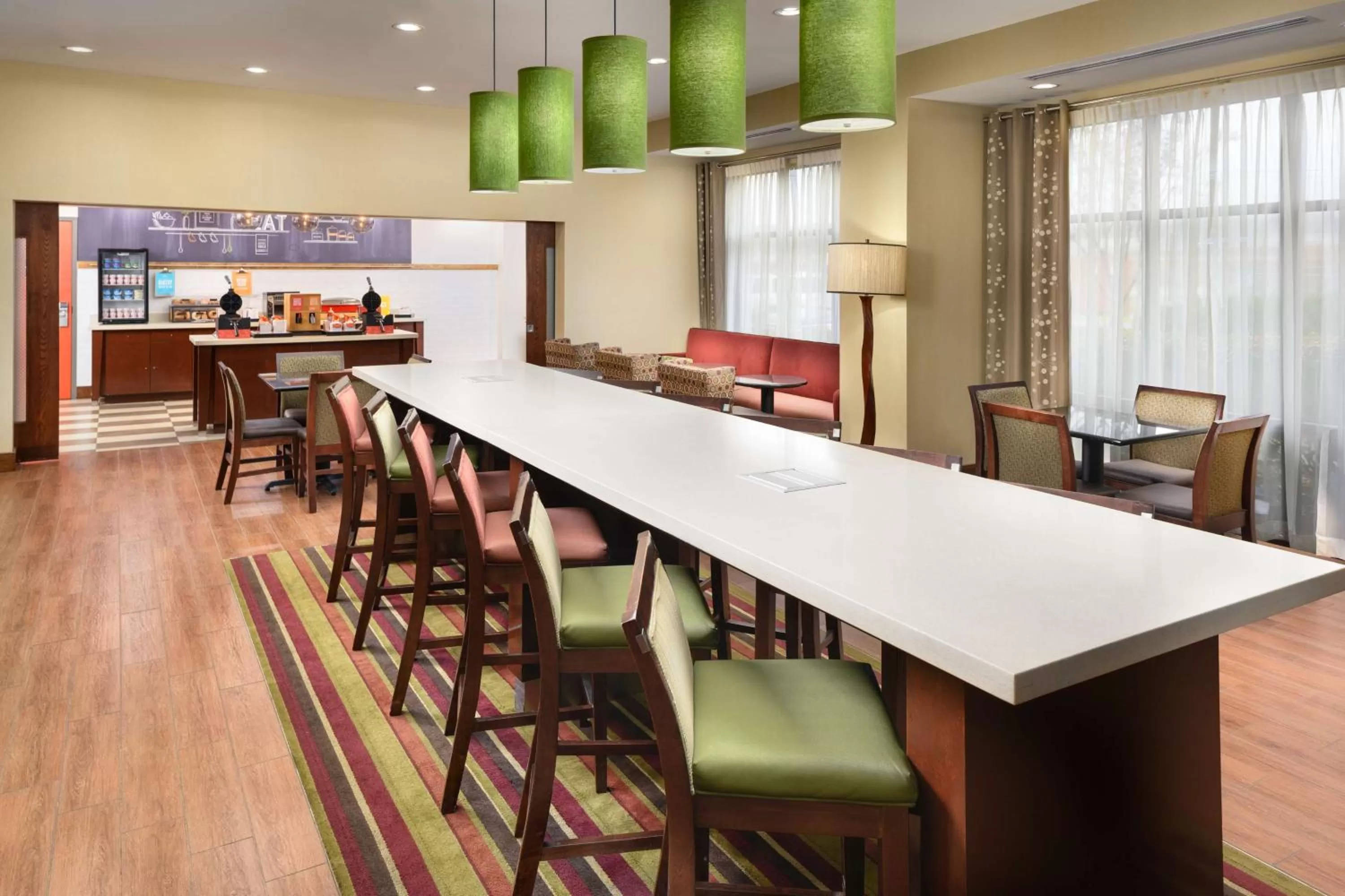 Lobby or reception in Hampton Inn Kimball
