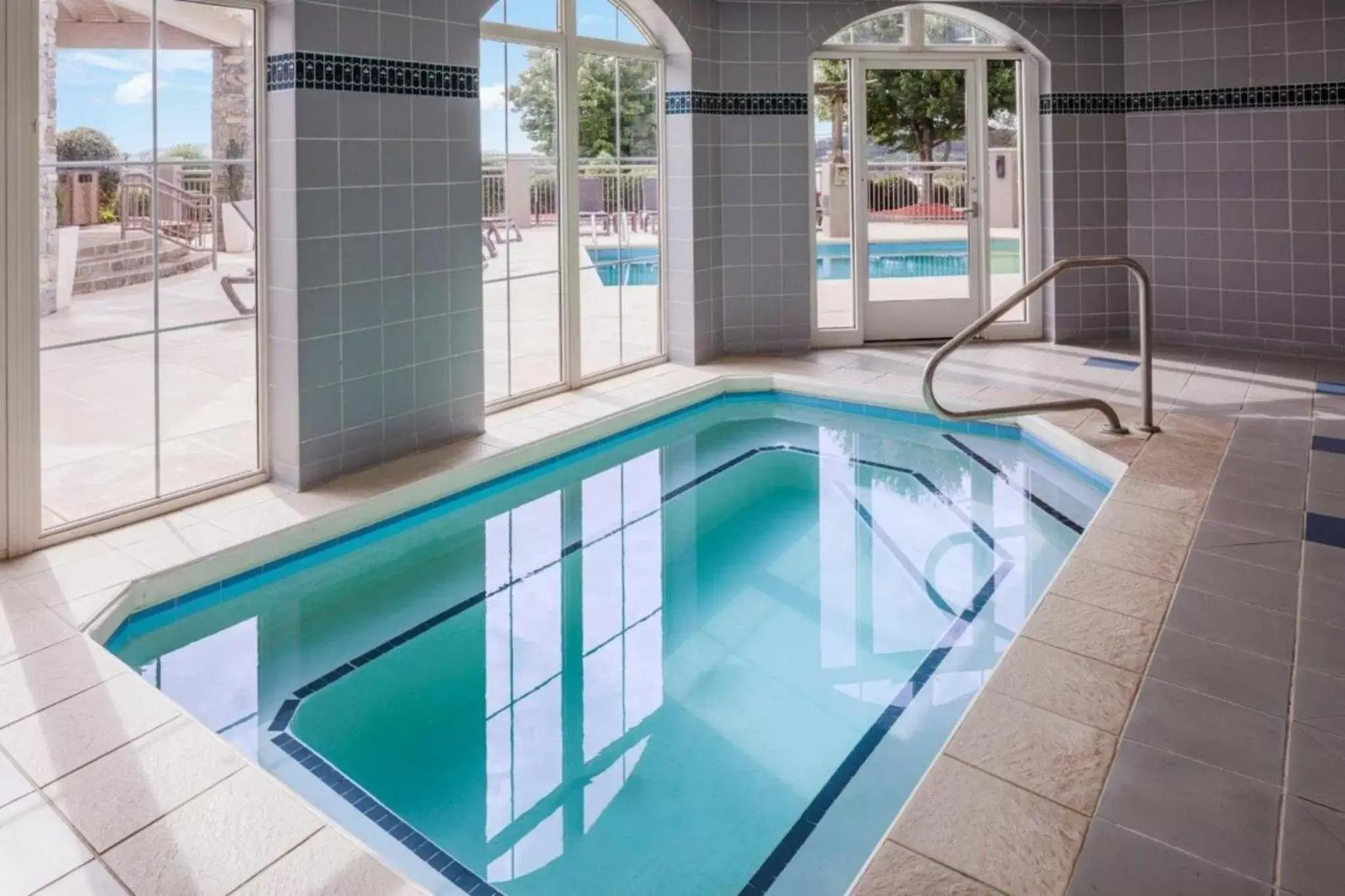 Swimming Pool in Holiday Inn Express & Suites Asheville SW - Outlet Ctr Area, an IHG Hotel