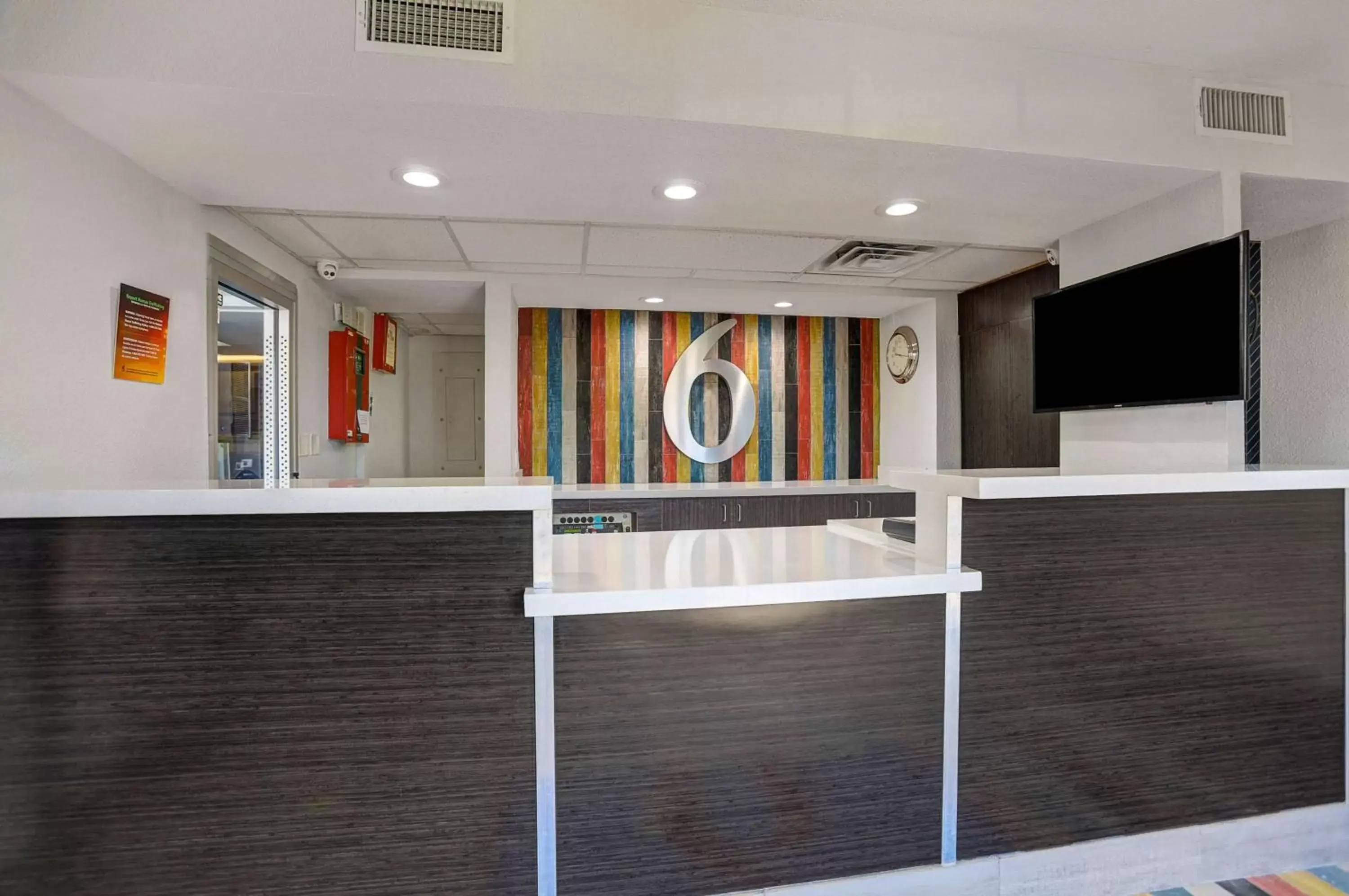 Lobby or reception in Motel 6-Amarillo, TX - Airport