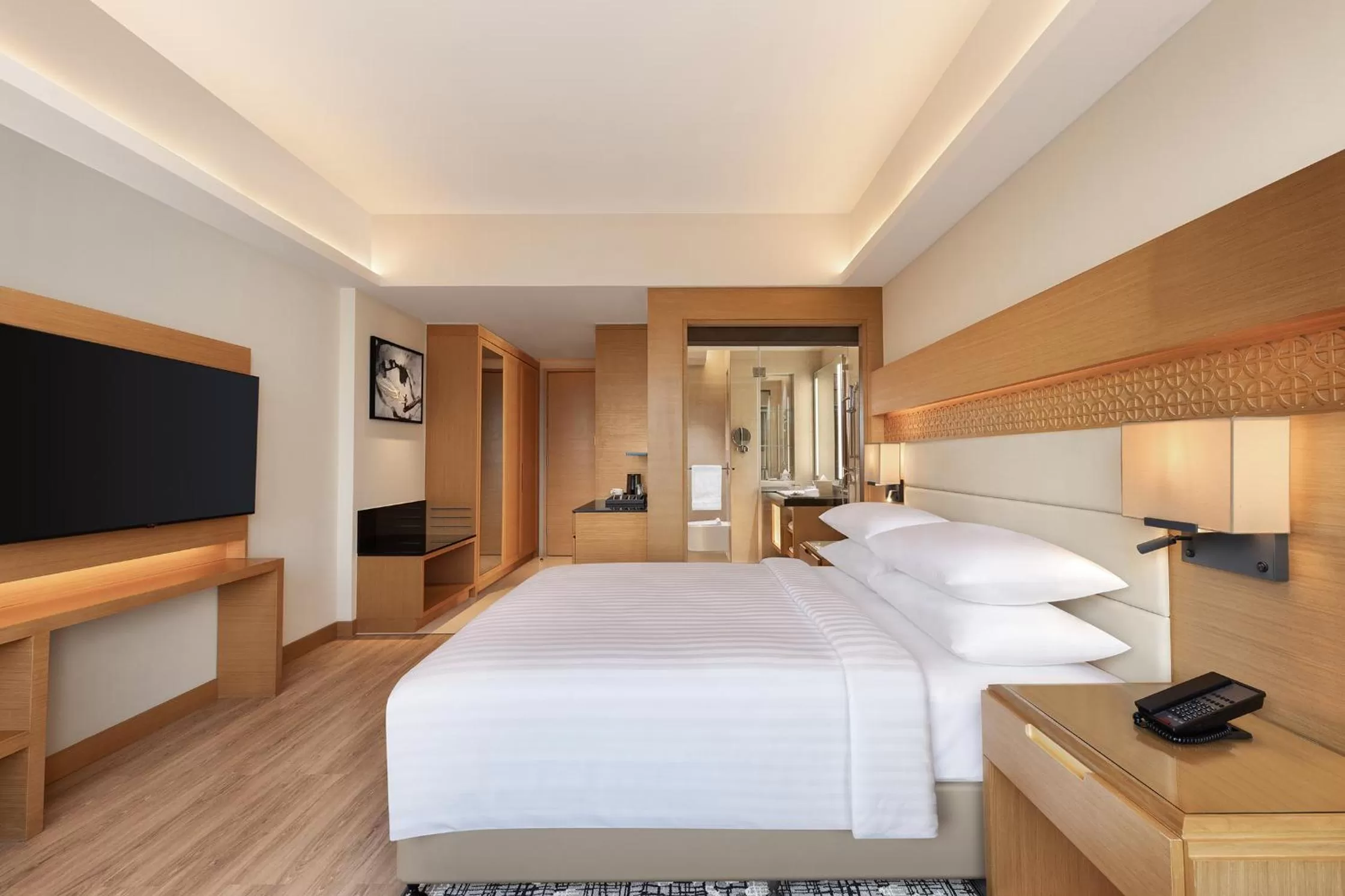 Bedroom, Bed in Courtyard by Marriott Shillong