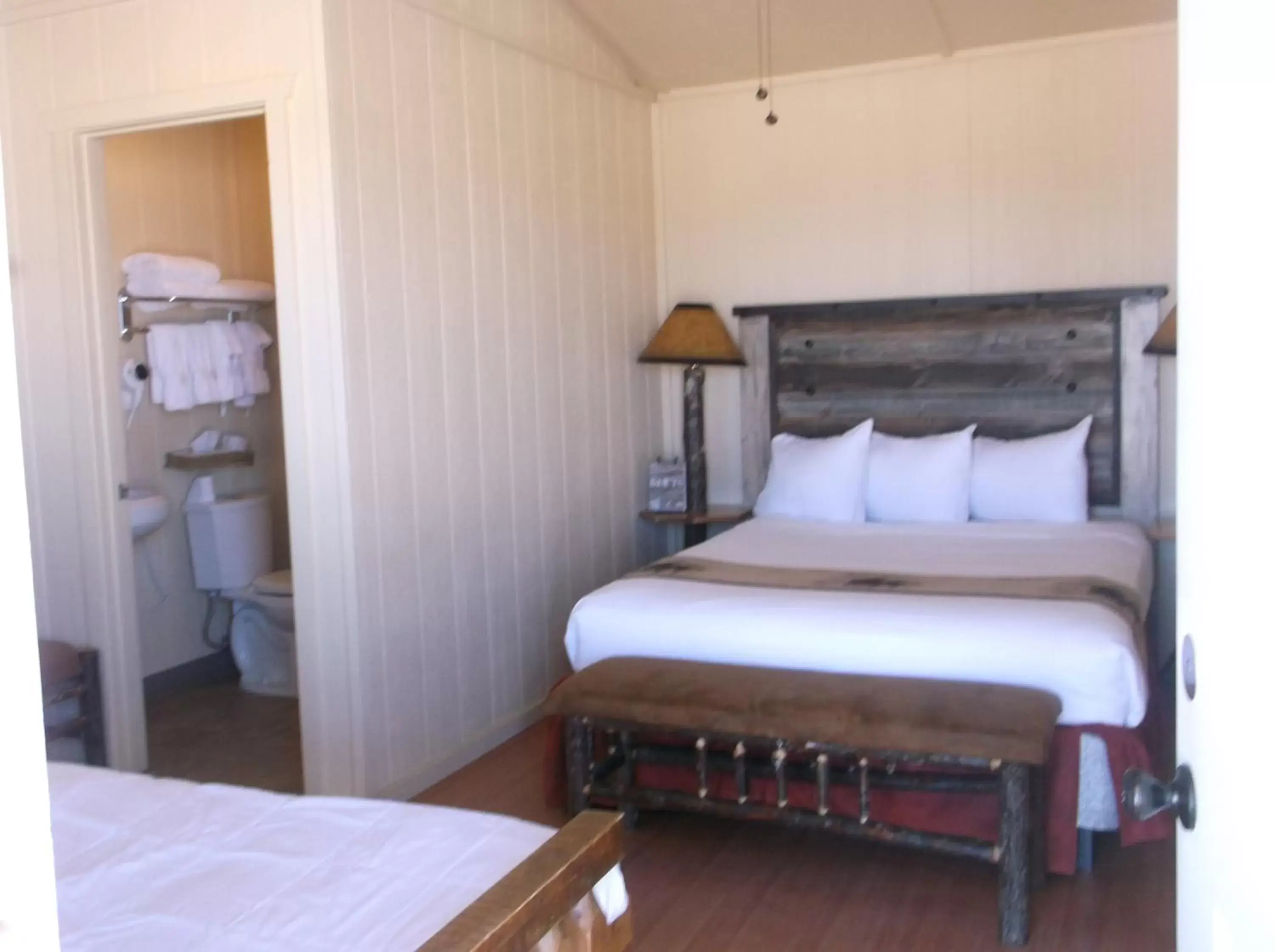 Photo of the whole room, Bed in Cabins at Grand Canyon West