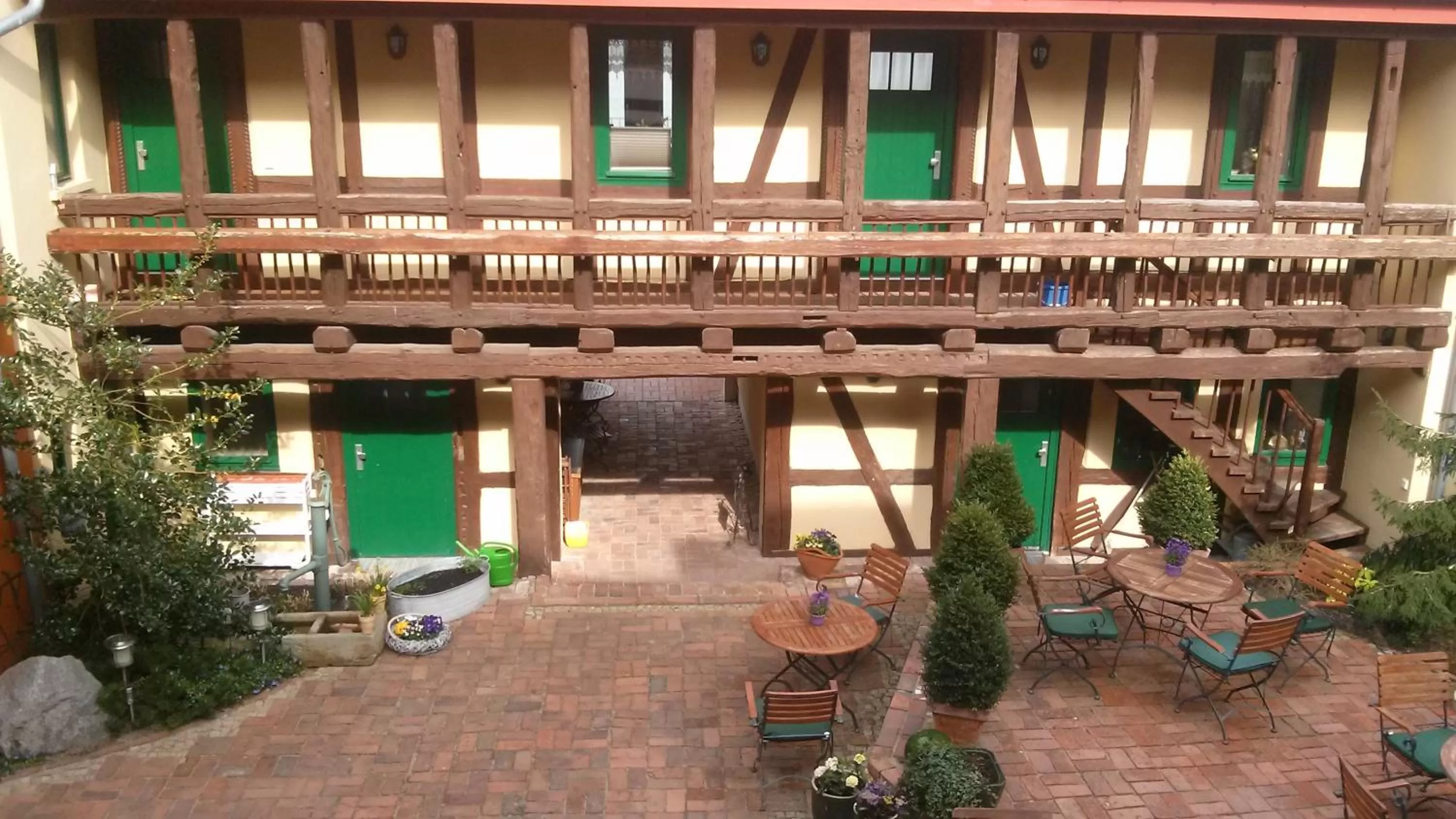 Facade/entrance in Hotel Inselhof