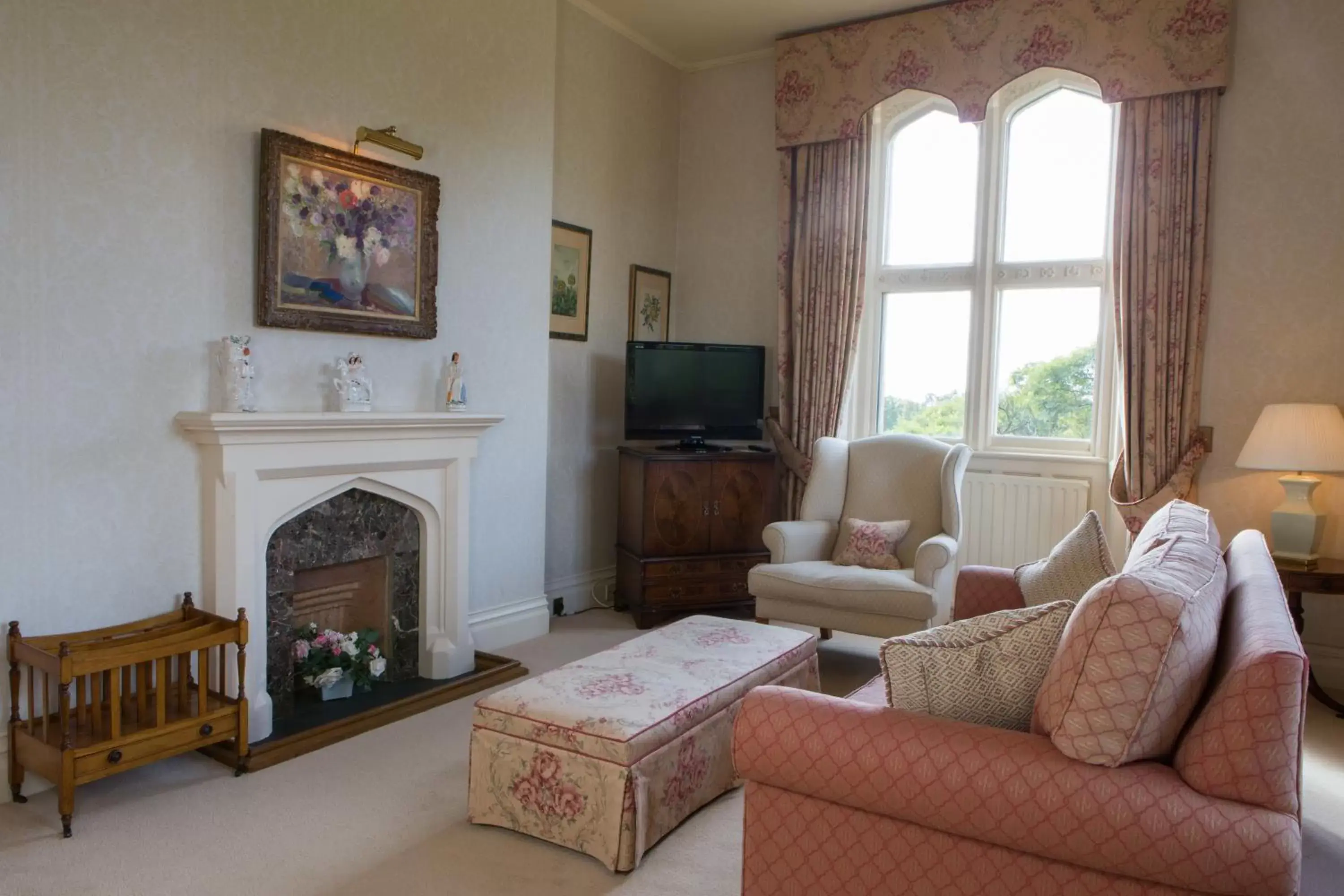 Bedroom, Seating Area in Horsted Place Hotel