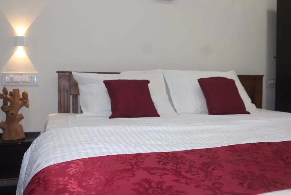 Bed in Nature Villa Kochi