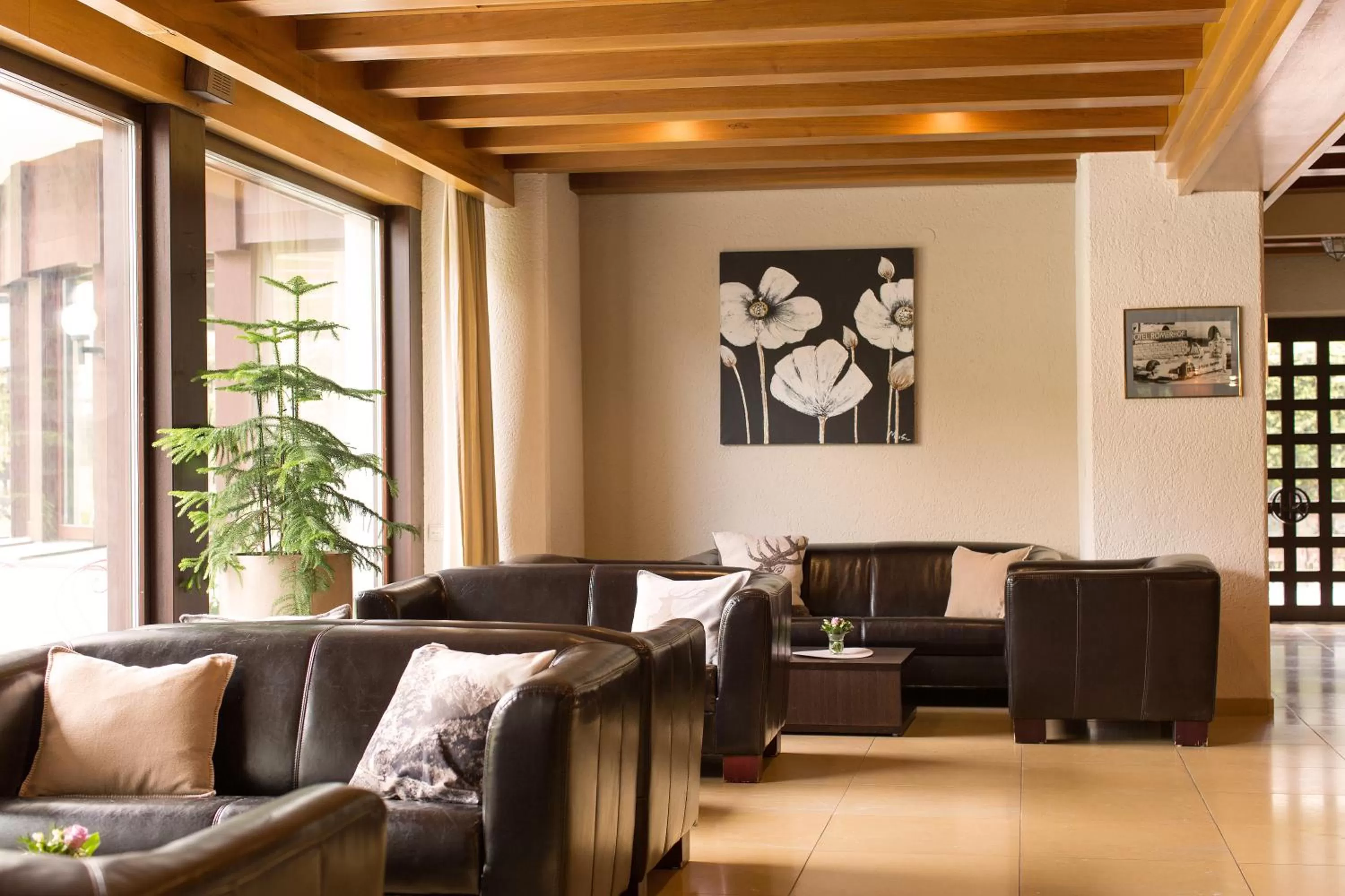 Lobby or reception in Hotel Garni Römerhof