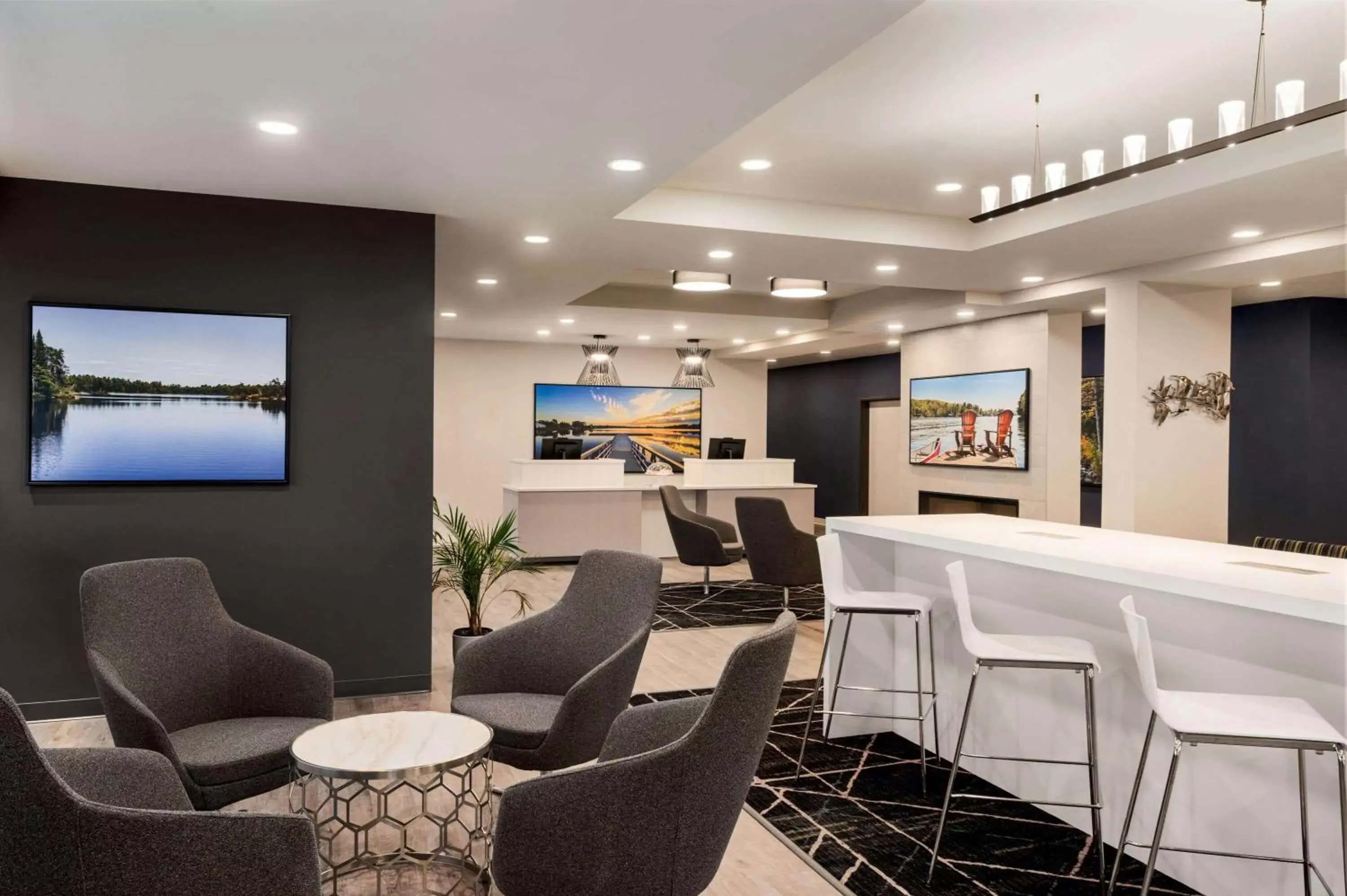 Lobby or reception in Microtel Inn & Suites by Wyndham Aurora Lobby or reception in Microtel Inn & Suites by Wyndham Aurora